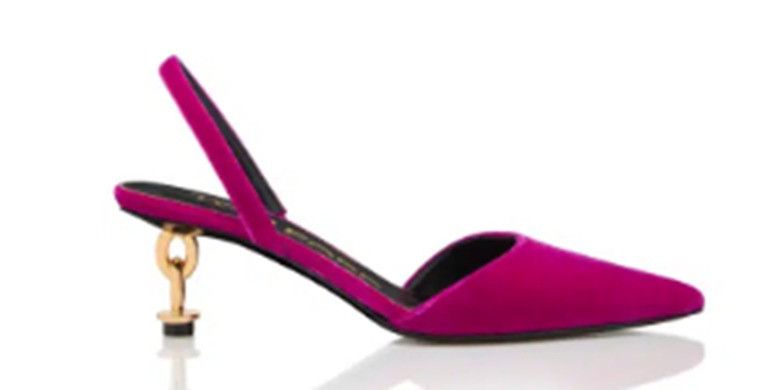 Tom Ford o1loc1c0325 W3103T Kitten Heel Pumps in Fuchsia Size US 7 / IT 37 - 1 Preview