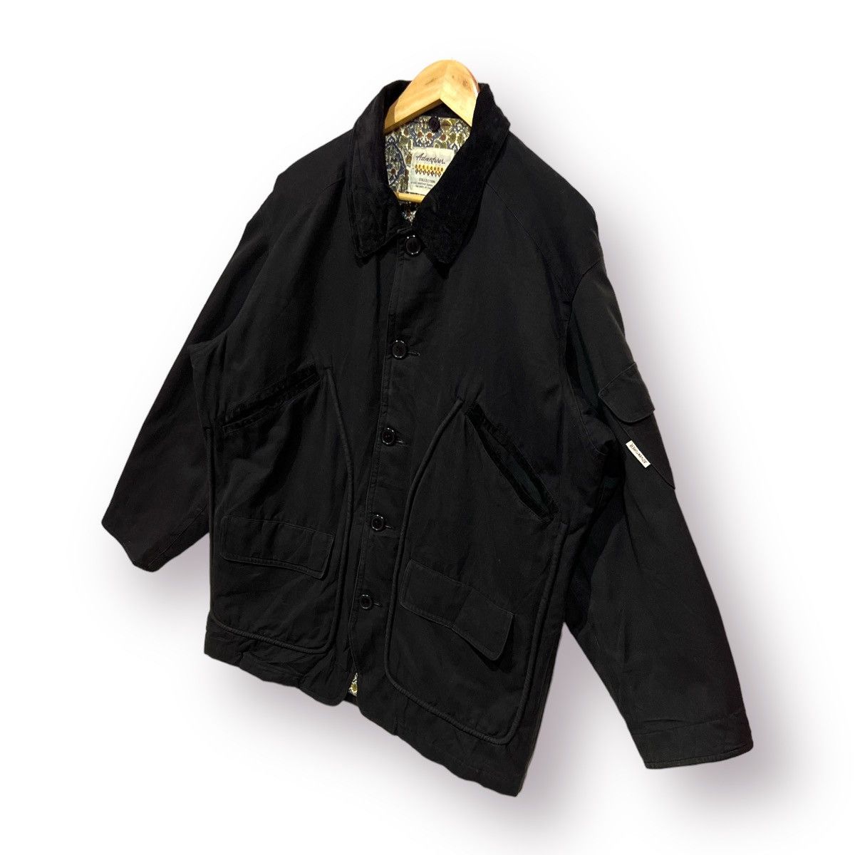 Hunter 🔥 Adventures cord collar Barn Coat hunting jacket Size US L / EU 52-54 / 3 - 2 Thumbnail