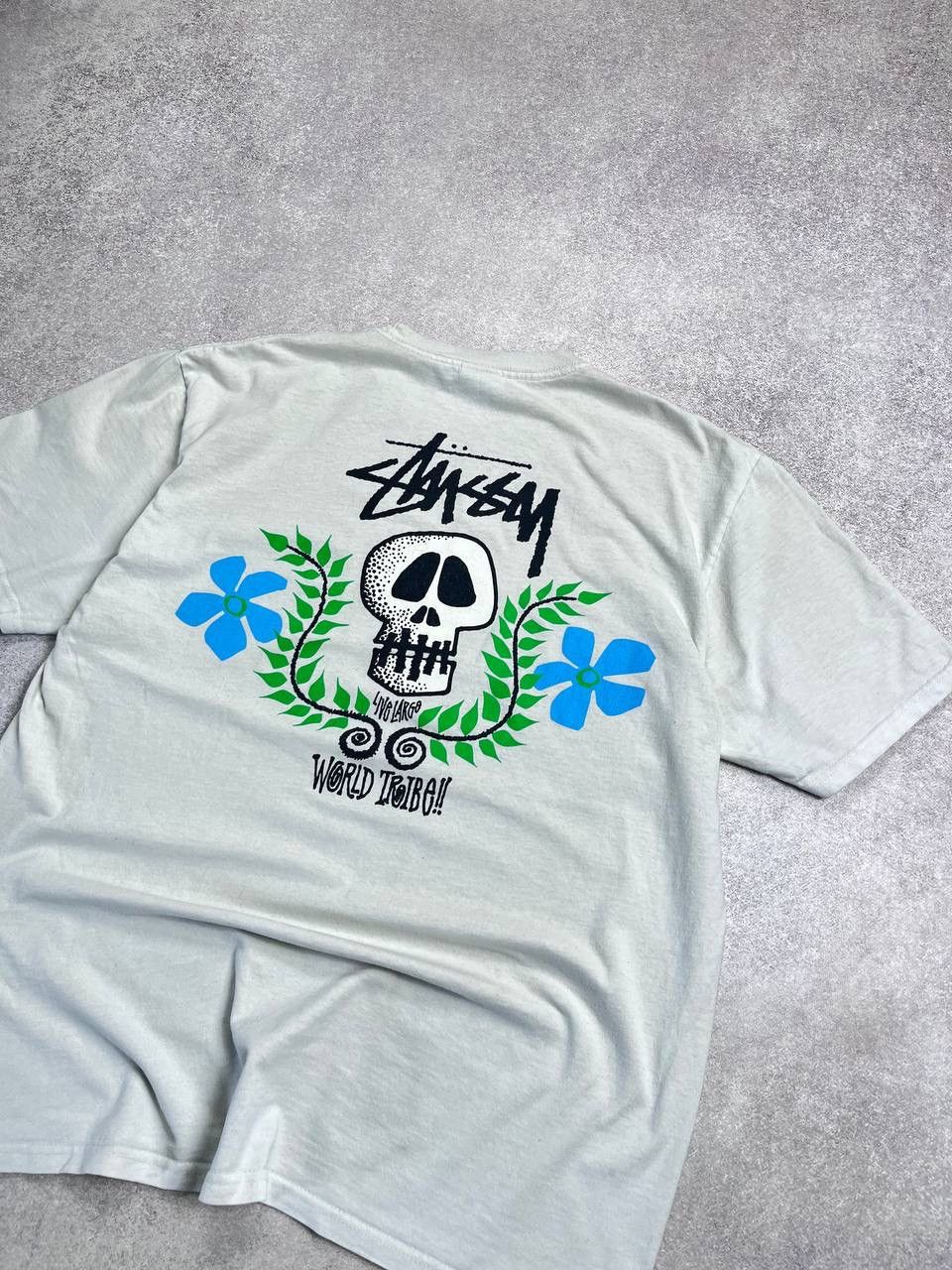 Other Vintage Stussy Shawn Stussy World Tribe Skull Boxy T-shirt L Size US L / EU 52-54 / 3 - 2 Thumbnail