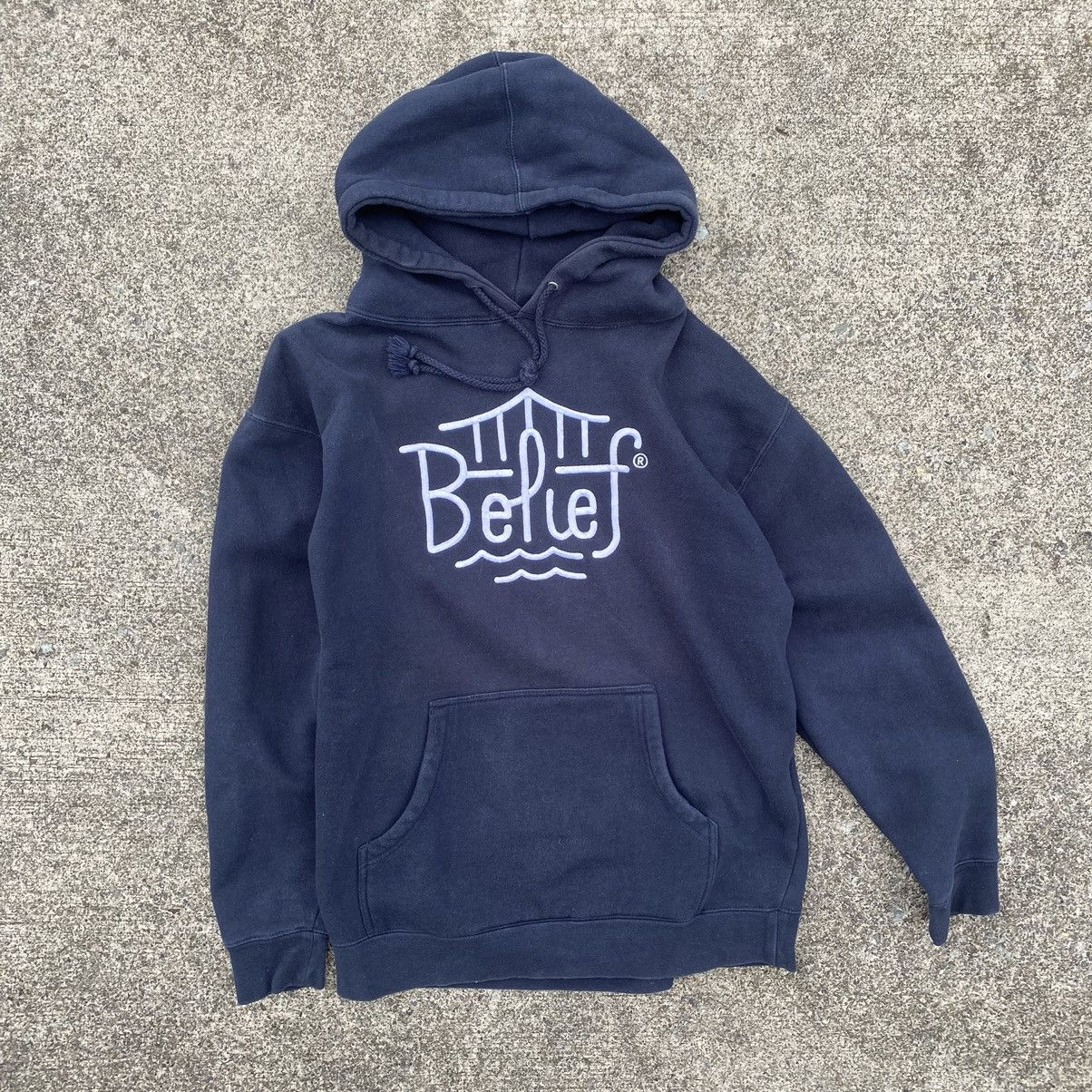 Belief NYC Belief NYC Embroidered Logo Hoodie Size US M / EU 48-50 / 2 - 1 Thumbnail