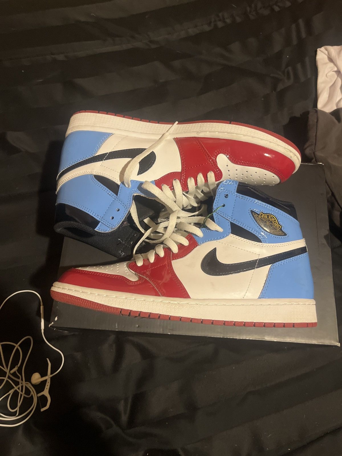 Jordan Brand Jordan 1 Retro High “Fearless UNC Chicago Size US 10.5 / EU 43-44 - 1 Thumbnail