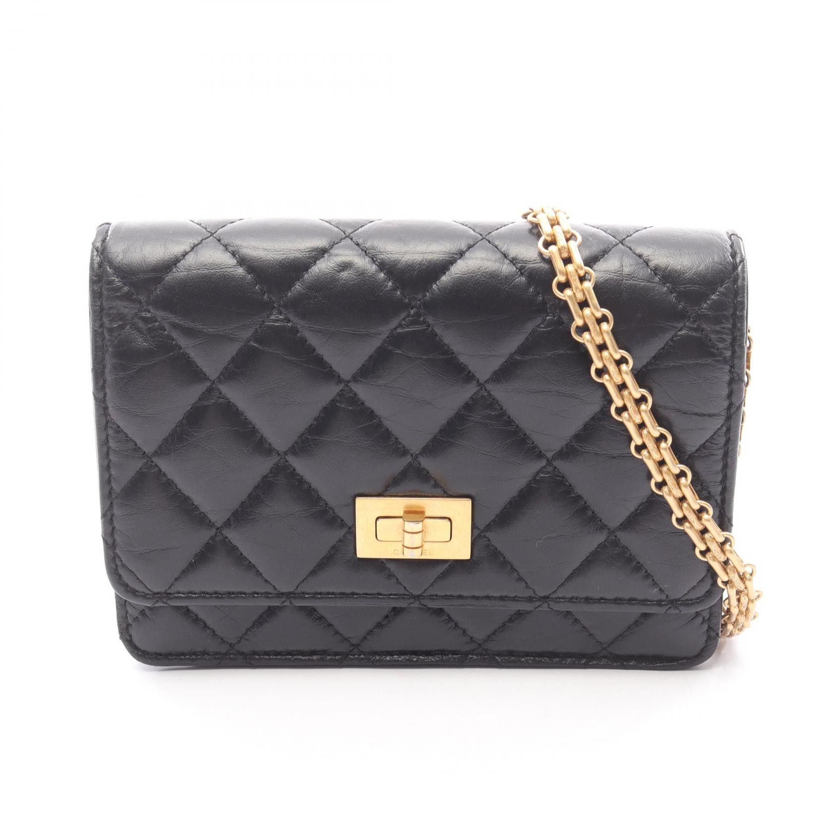 Chanel Chanel CHANEL 2.55 Leather Mini Shoulder Bag Leather Shoulder Bag DUTY FREE for USA Size ONE SIZE - 1 Thumbnail