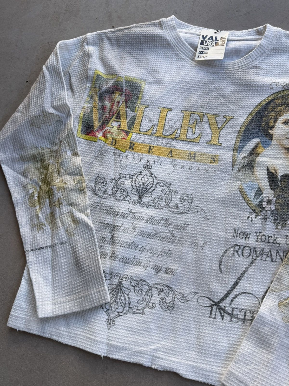 Vale Vale Forever “Celestial” White Thermal Long Sleeve | Small Size US S / EU 44-46 / 1 - 3 Thumbnail