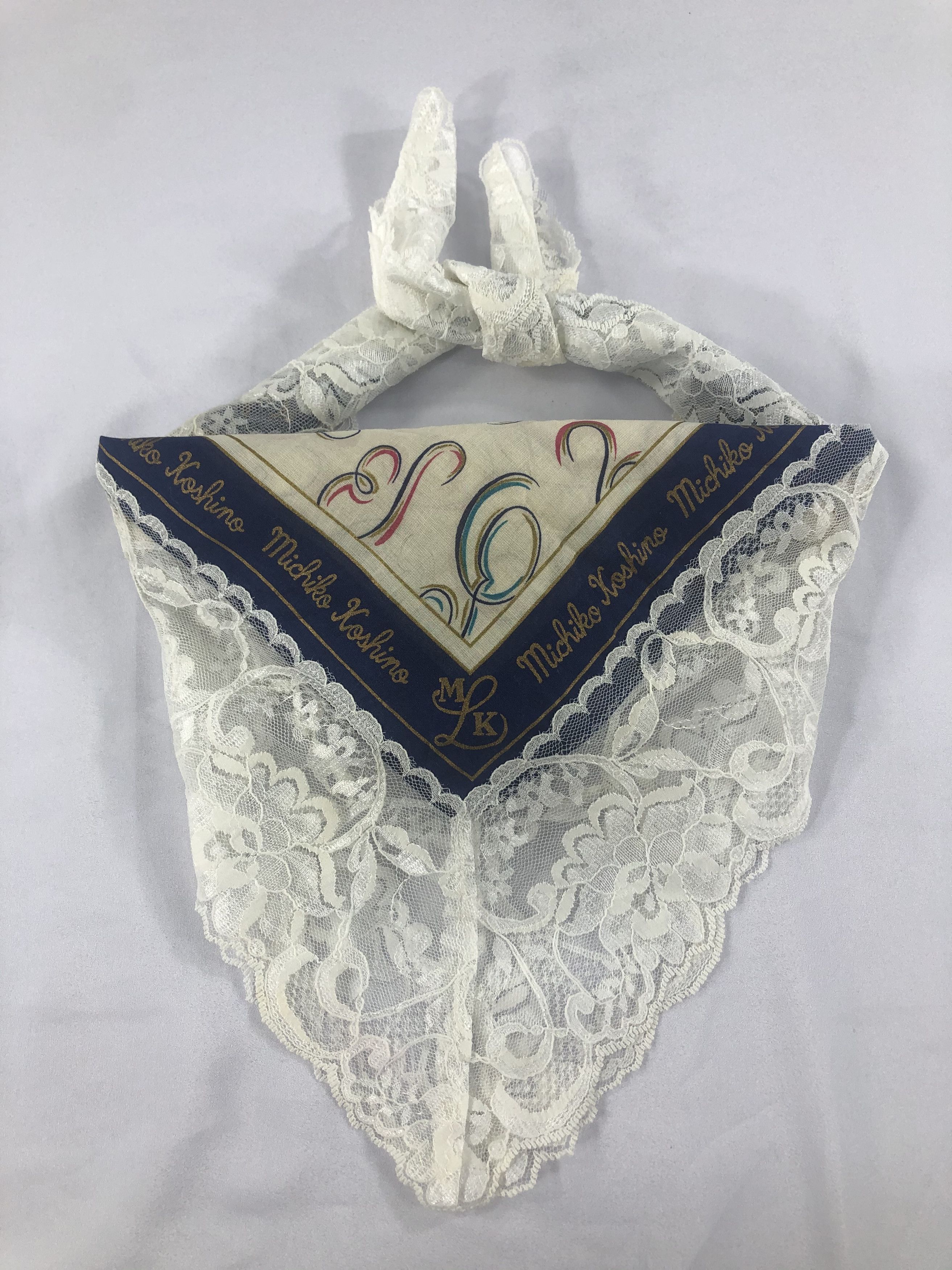Michiko Koshino London × Vintage Michiko Koshino Handkerchief / Bandana / Neckerchief Size ONE SIZE - 1 Thumbnail