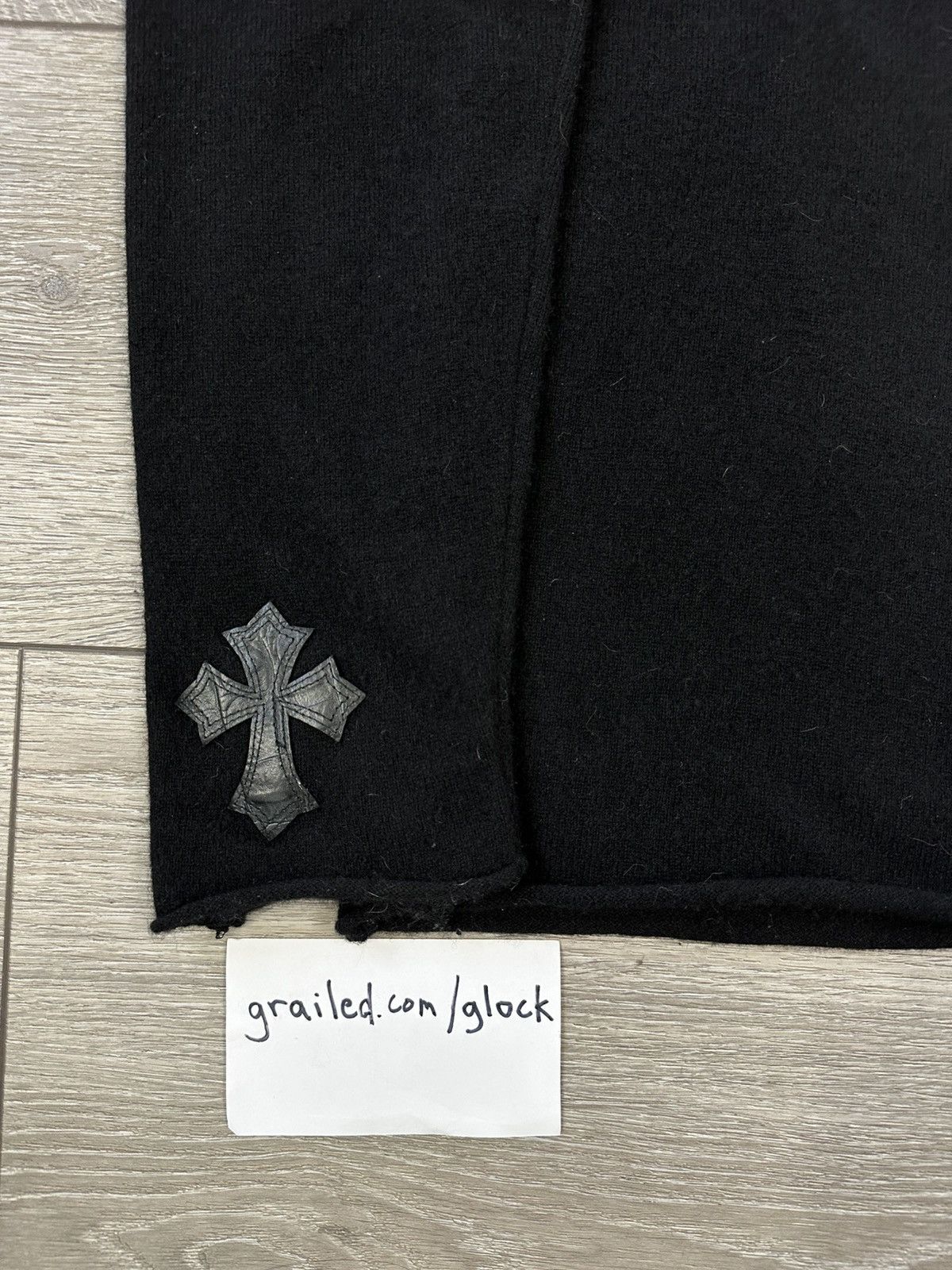 A&G Rock A&G Rock Triple Cross Black Cashmere Alligator Leather Size US L / EU 52-54 / 3 - 10 Thumbnail