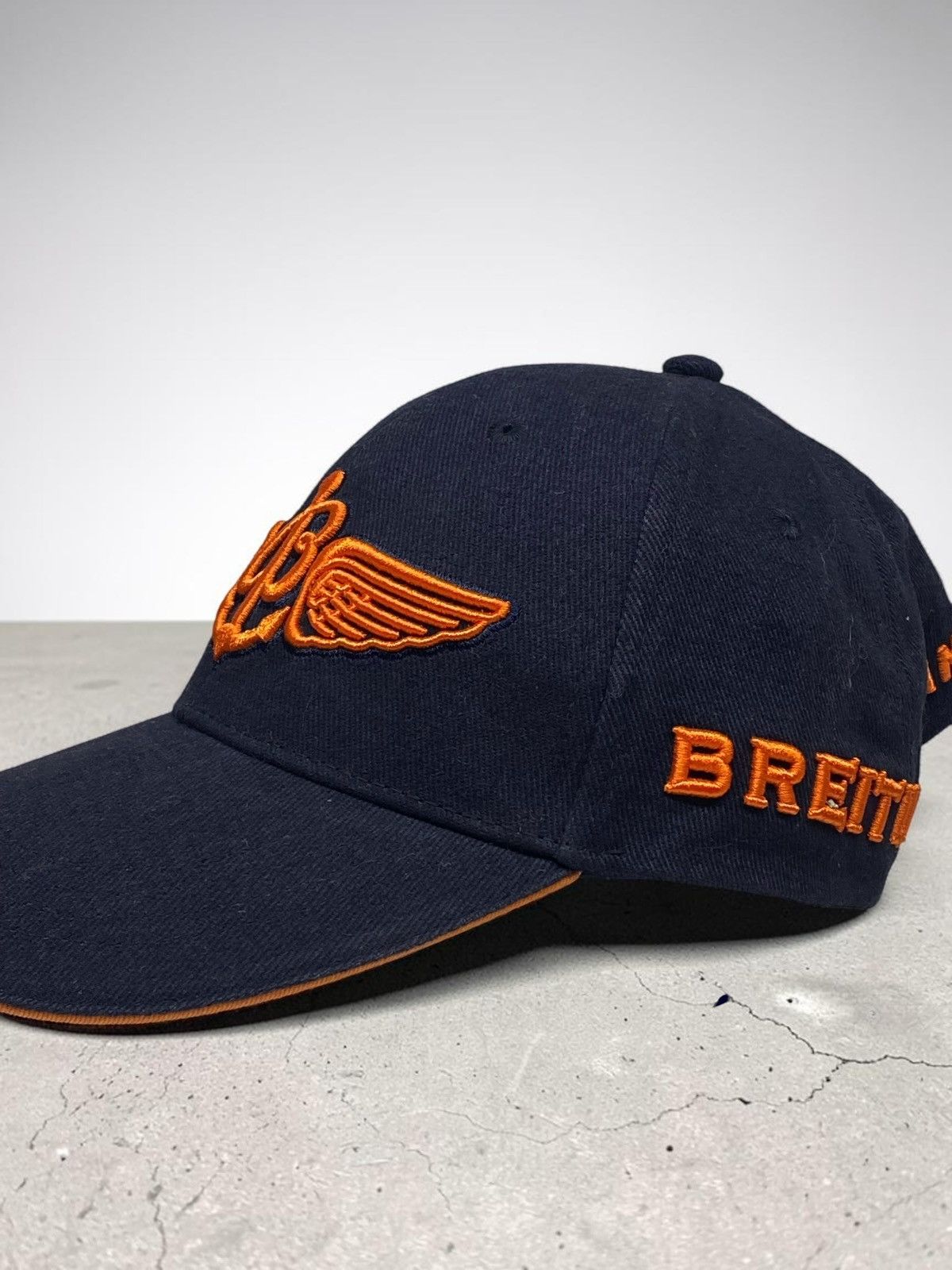 Breitling Vintage Official Breitling Cap Hat Embroidered Logo Racing Size ONE SIZE - 4 Thumbnail