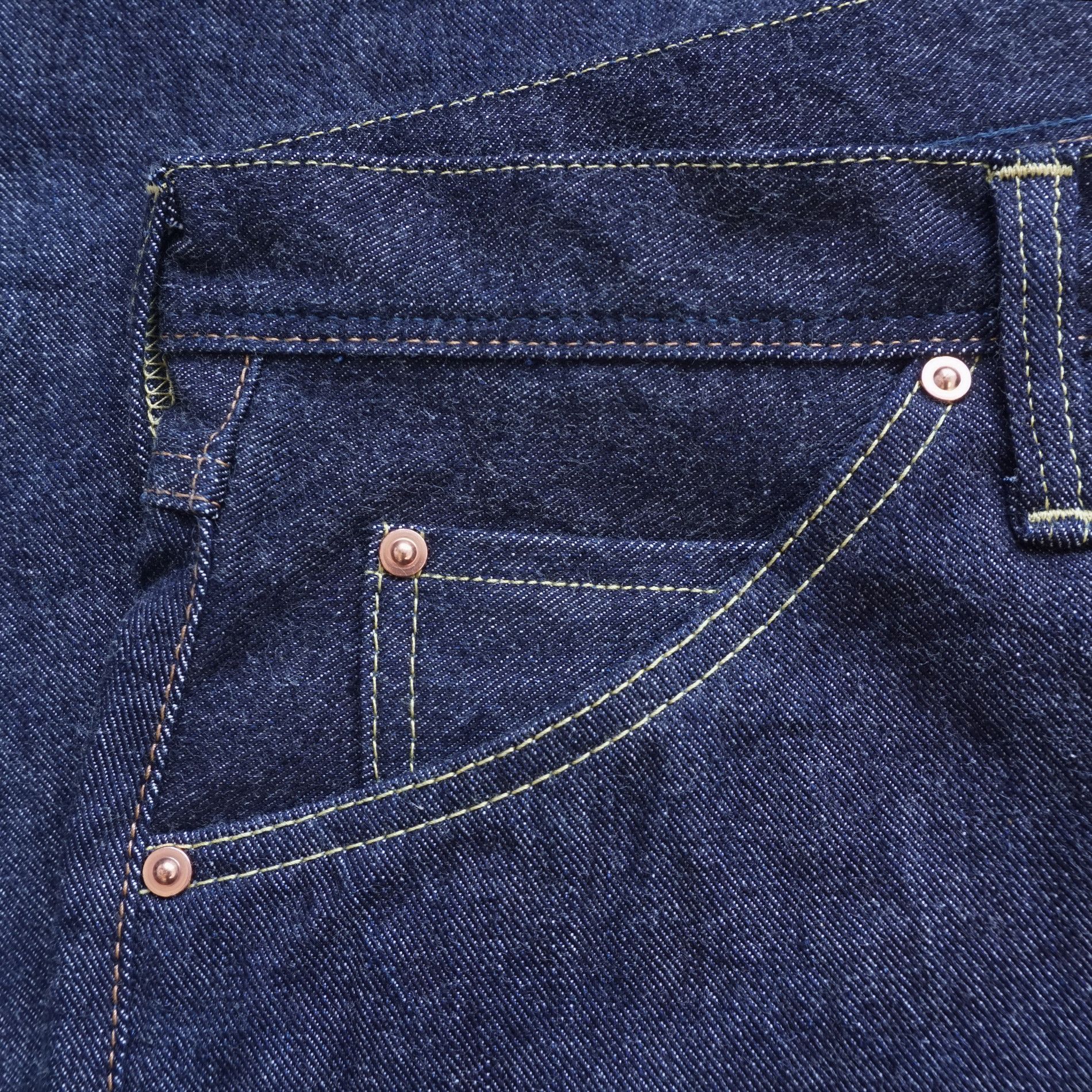 Japanese Brand WASEW 0110 W34 x L32 LHT Japanese Selvedge Jeans Size US 34 / EU 50 - 6 Thumbnail