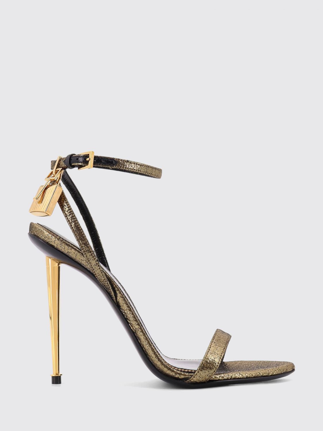 Tom Ford Tom Ford Heeled Sandals Woman Gold Size US 6 / IT 36 - 1 Thumbnail