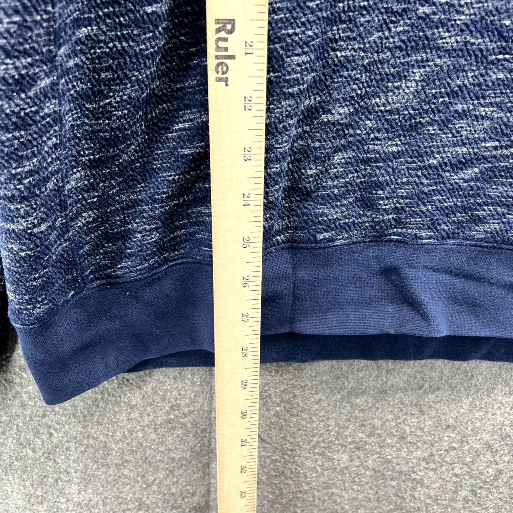 Orvis Orvis Sweater Mens Medium Blue Navy Fleece Crewneck Pullover Cotton Button Logo Pattern Solid Shirt Jacket? Size US M / EU 48-50 / 2 - 7 Thumbnail
