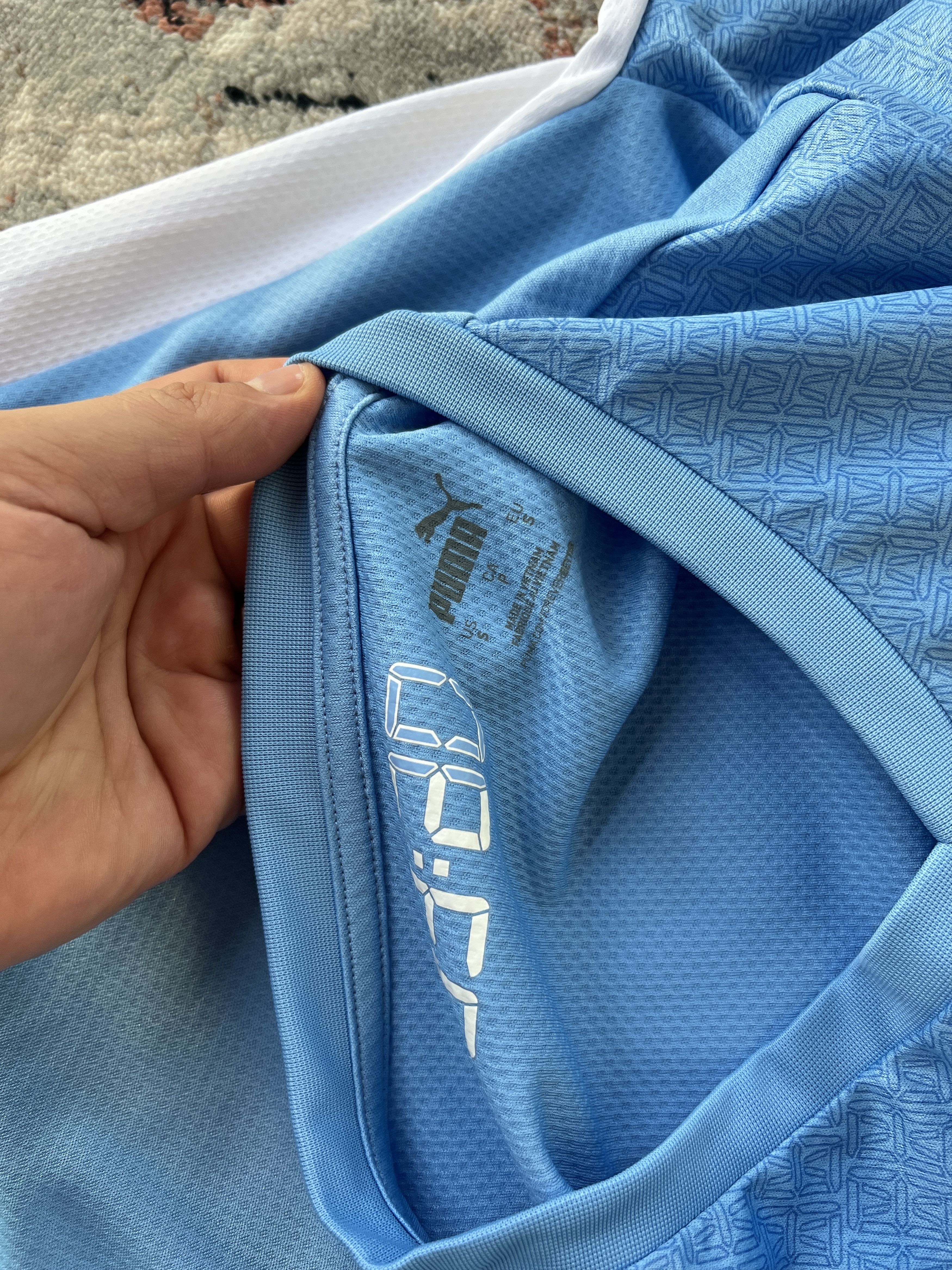 Puma Puma Manchester City Football Jersey Size US S / EU 44-46 / 1 - 4 Thumbnail