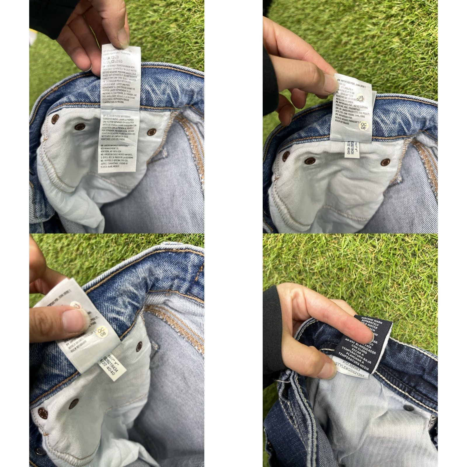 American Eagle Outfitters VINTAGE American Eagle Outfitters Jeans Women 10 Skinny Kick Denim 31x31 NWT Blue 90s Modern Size 32" / US 10 / IT 46 - 10 Thumbnail