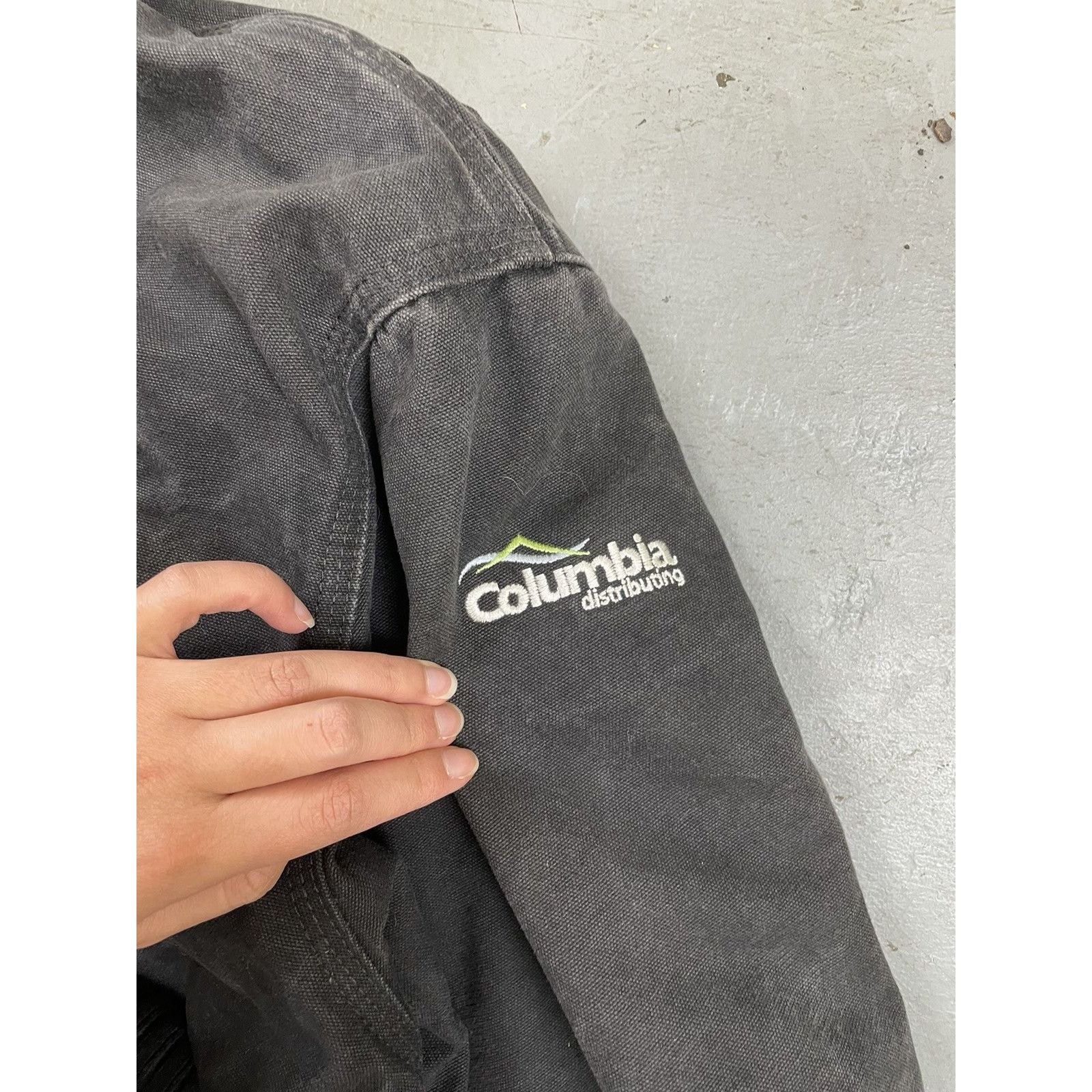 Carhartt Vintage boxy black fleece lined carhartt hooded jacket 3XL Size US XXL / EU 58 / 5 - 6 Thumbnail