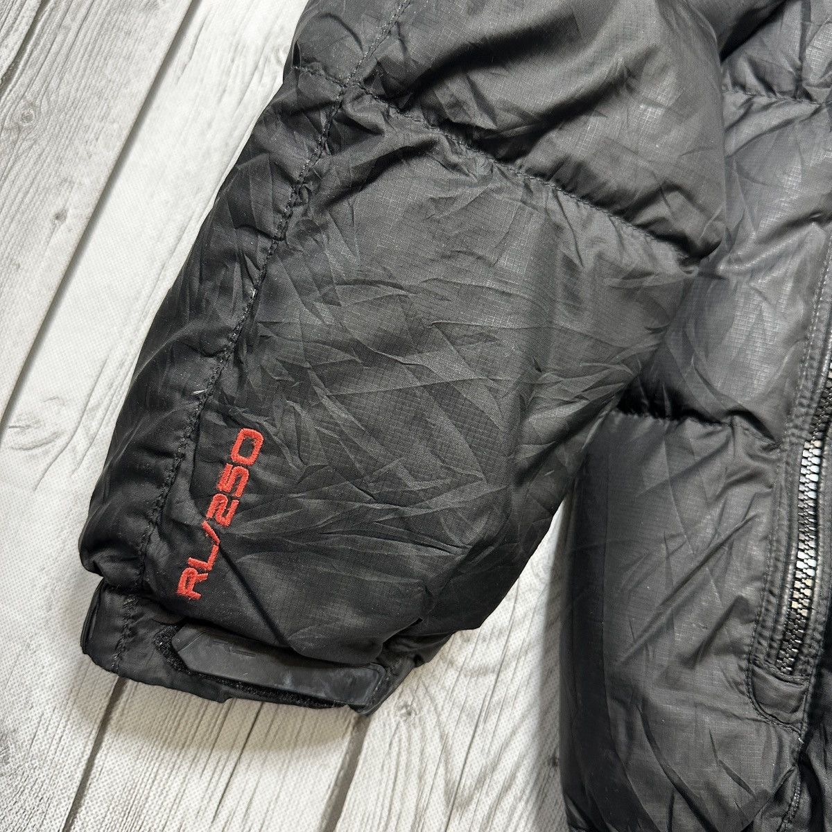Vintage Vintage Polo 250 down puffer jacket Size US L / EU 52-54 / 3 - 3 Thumbnail