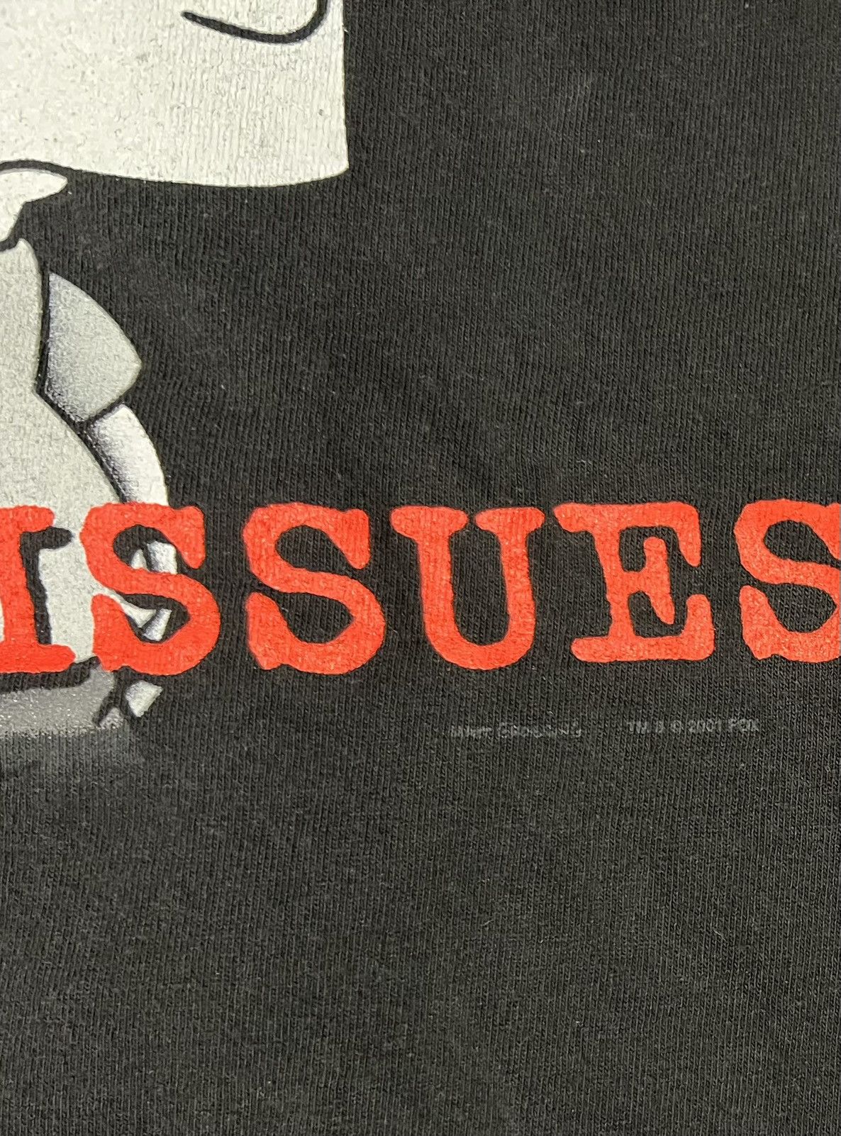 Vintage Vintage The Simpsons Bart Simpson I Have Issues Shirt 2001 Size US L / EU 52-54 / 3 - 4 Thumbnail