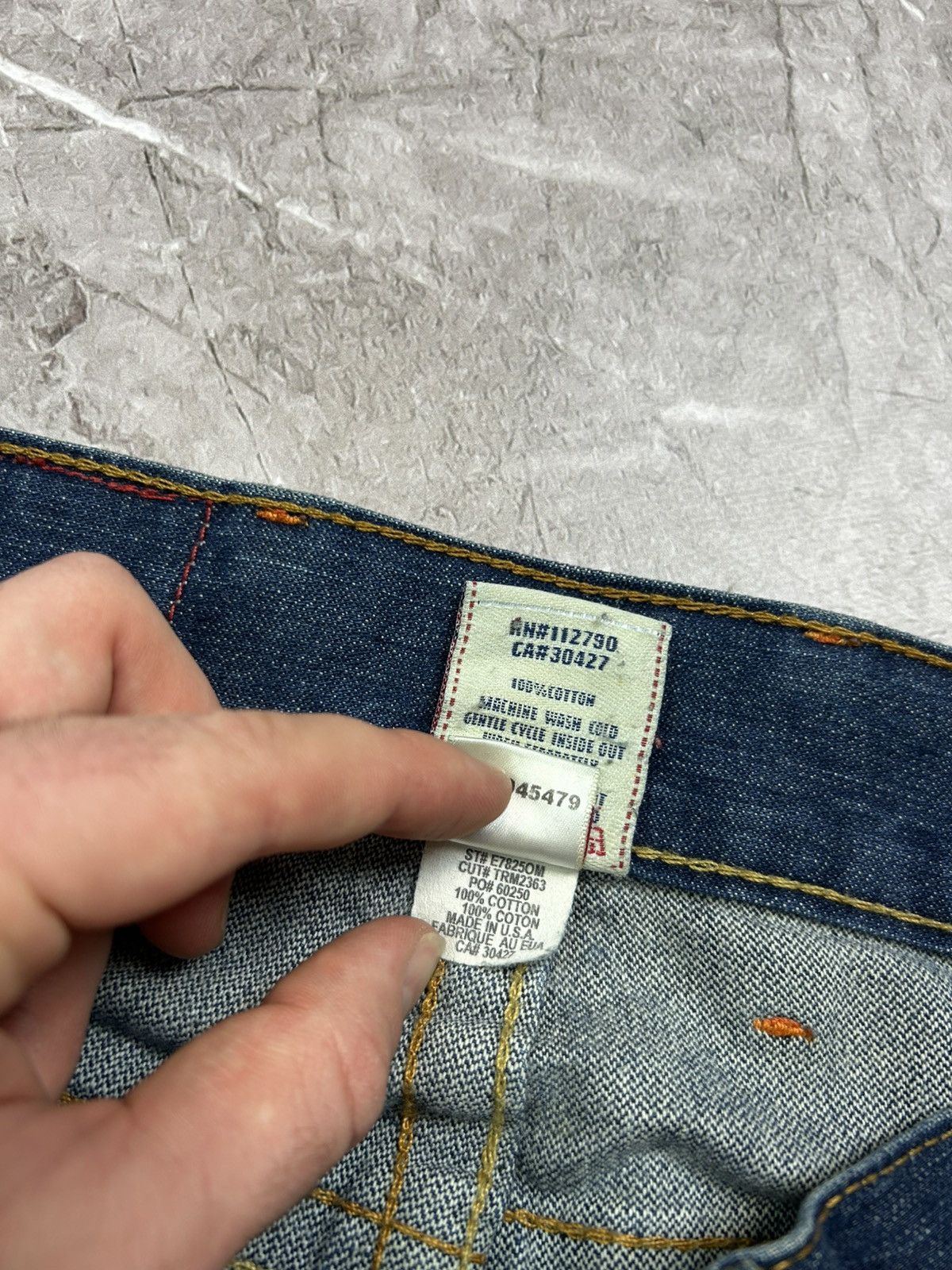 True Religion × Vintage Vintage True Religion Faded American Denim Baggy Hype Jeans Size US 30 / EU 46 - 11 Thumbnail