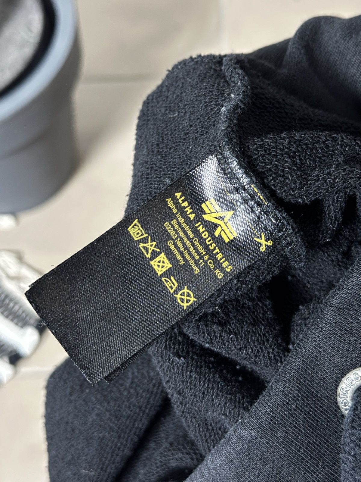 Alpha Industries VINTAGE ALPHA INDUSTRIES FIT BLACK SHORTS Size US 36 / EU 52 - 5 Thumbnail