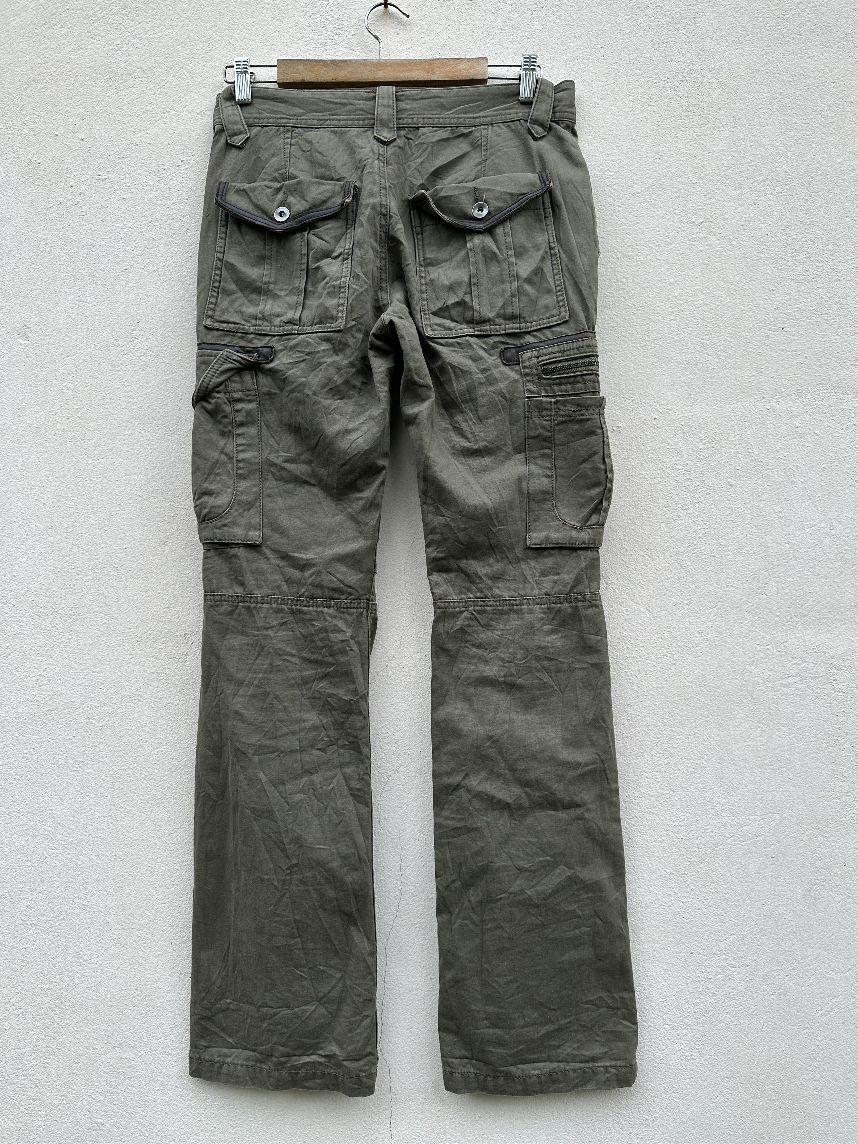 JACKROSE Japanese Brand JackRose Distressed Cargo Trouser Pant Size US 31 - 2 Thumbnail