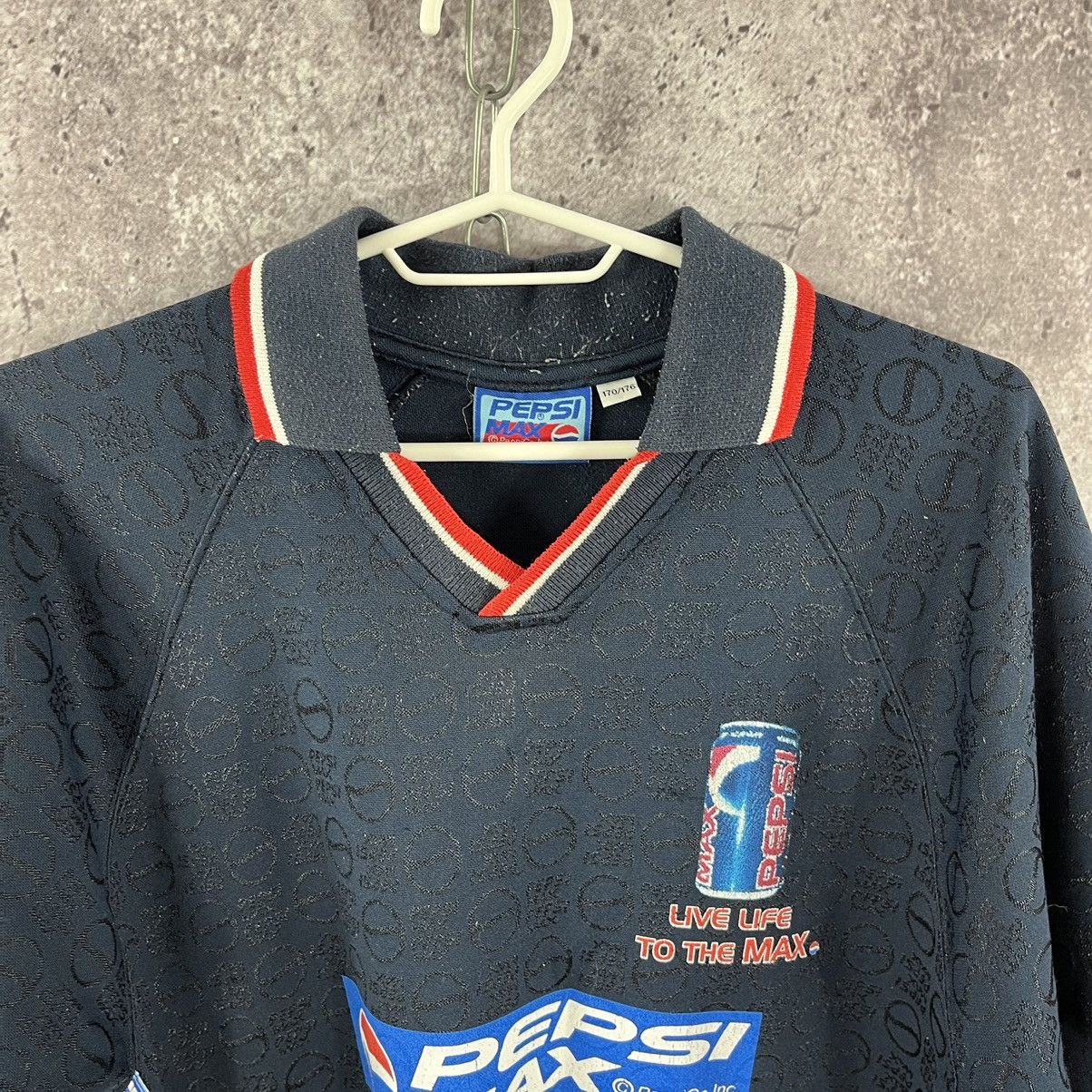Pepsi × Vintage Vintage 90’s Pepsi Co Max Polo Jersey Size Small S Size US S / EU 44-46 / 1 - 2 Thumbnail