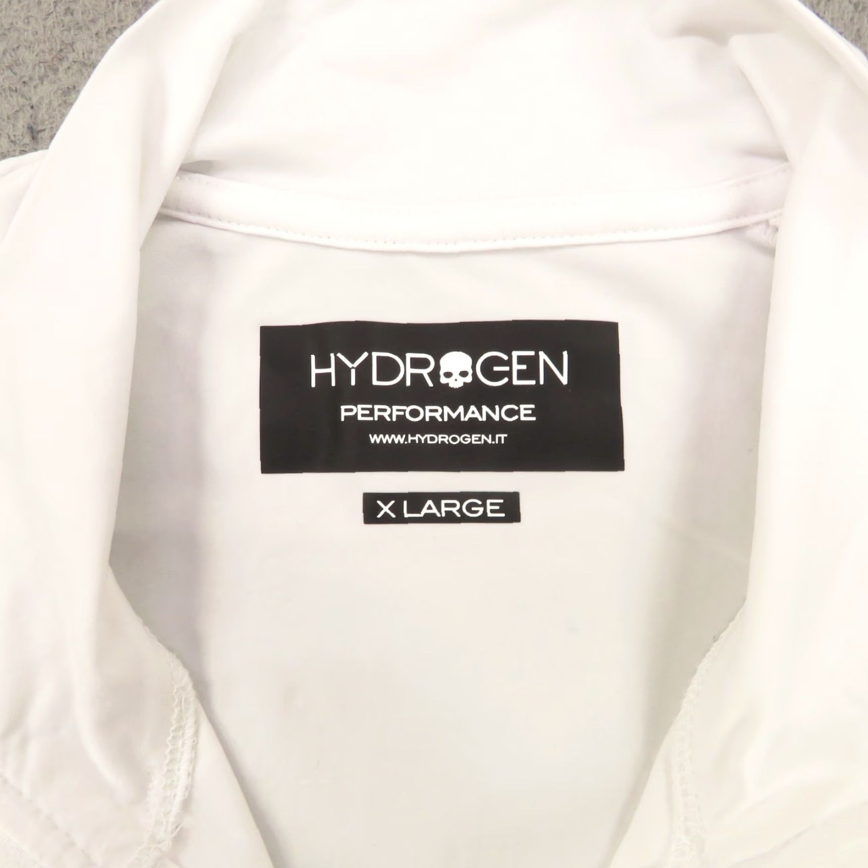 HYDROGEN Hydrogen Tennis Top Women XL White Full Zip Up Compresion Long Sleeve Shirt Golf Size XL / US 12-14 / IT 48-50 - 6 Thumbnail