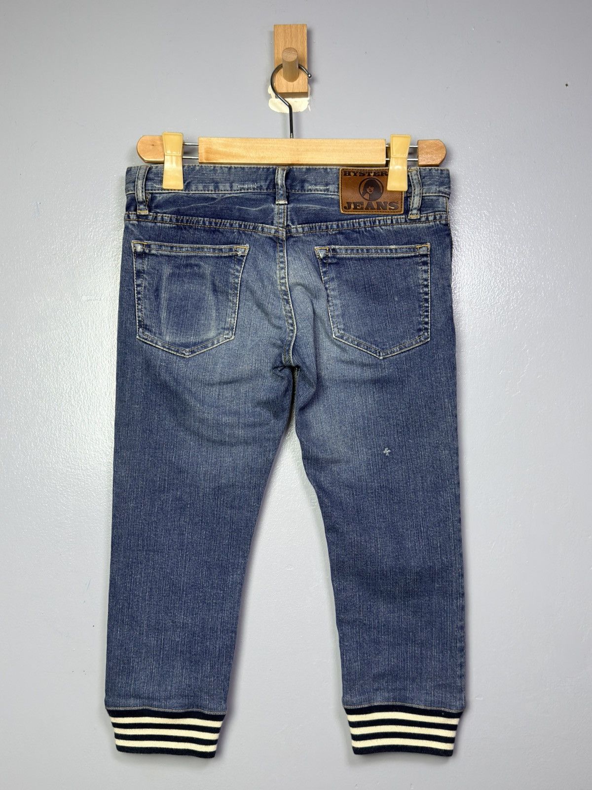 Hysteric Glamour Hysteric Glamour Studded Jogger Denim Pants Size 28" / US 6 / IT 42 - 8 Thumbnail
