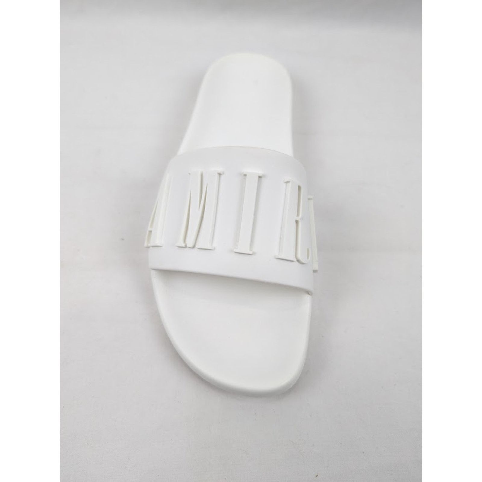 Amiri o1rshd1 Q:8 / Logo Pool Slide in White Size US 11 / EU 44 - 5 Thumbnail