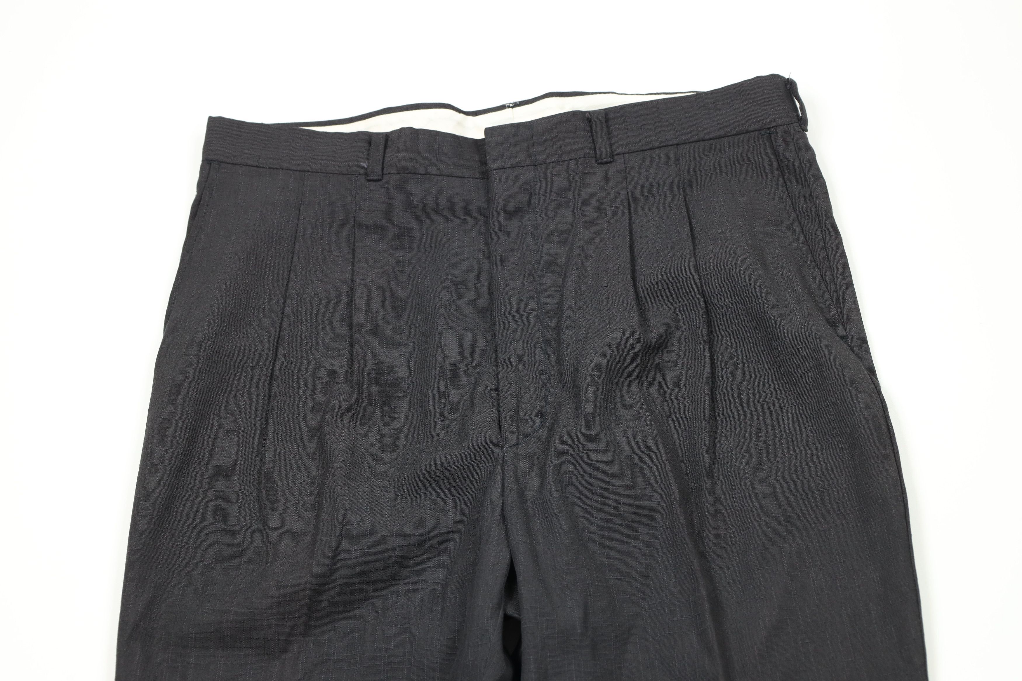 Vintage Vintage 90s Streetwear Pleated Straight Leg Chino Pants USA Size US 34 / EU 50 - 2 Thumbnail