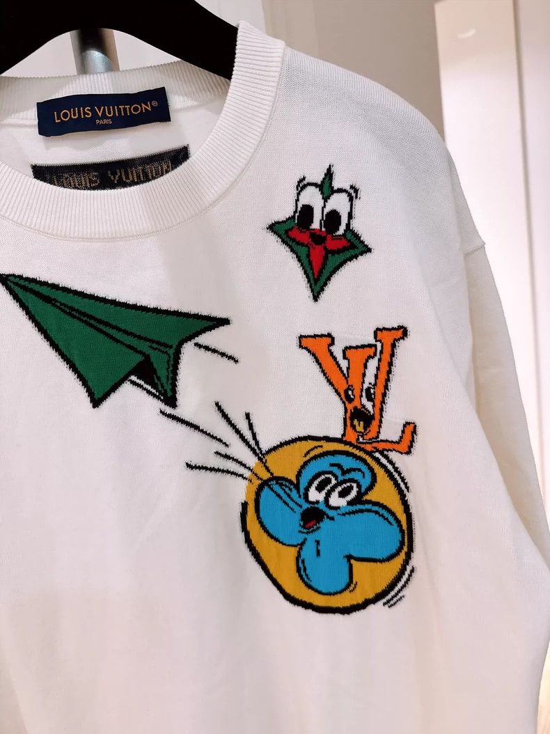 Louis Vuitton Louis Vuitton Paper airplane short sleeve 2503-Nextarrow Size US L / EU 52-54 / 3 - 3 Thumbnail