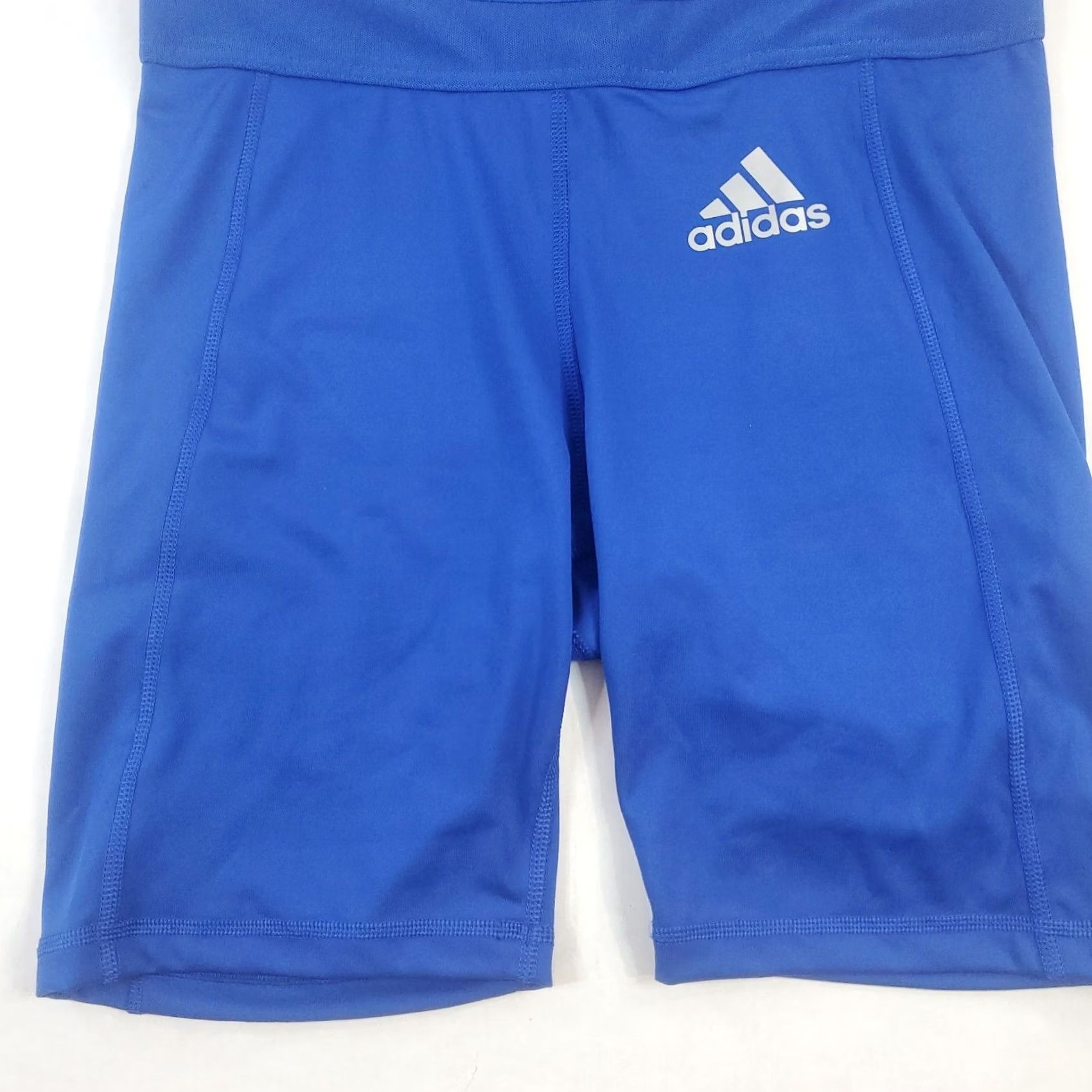Adidas Adidas Primegreen Aeroready Techfit Mid Rise Royal Blue Volleyball Short M Women'S Athletic Activewear Sports 90s? Size 32" / US 10 / IT 46 - 2 Thumbnail