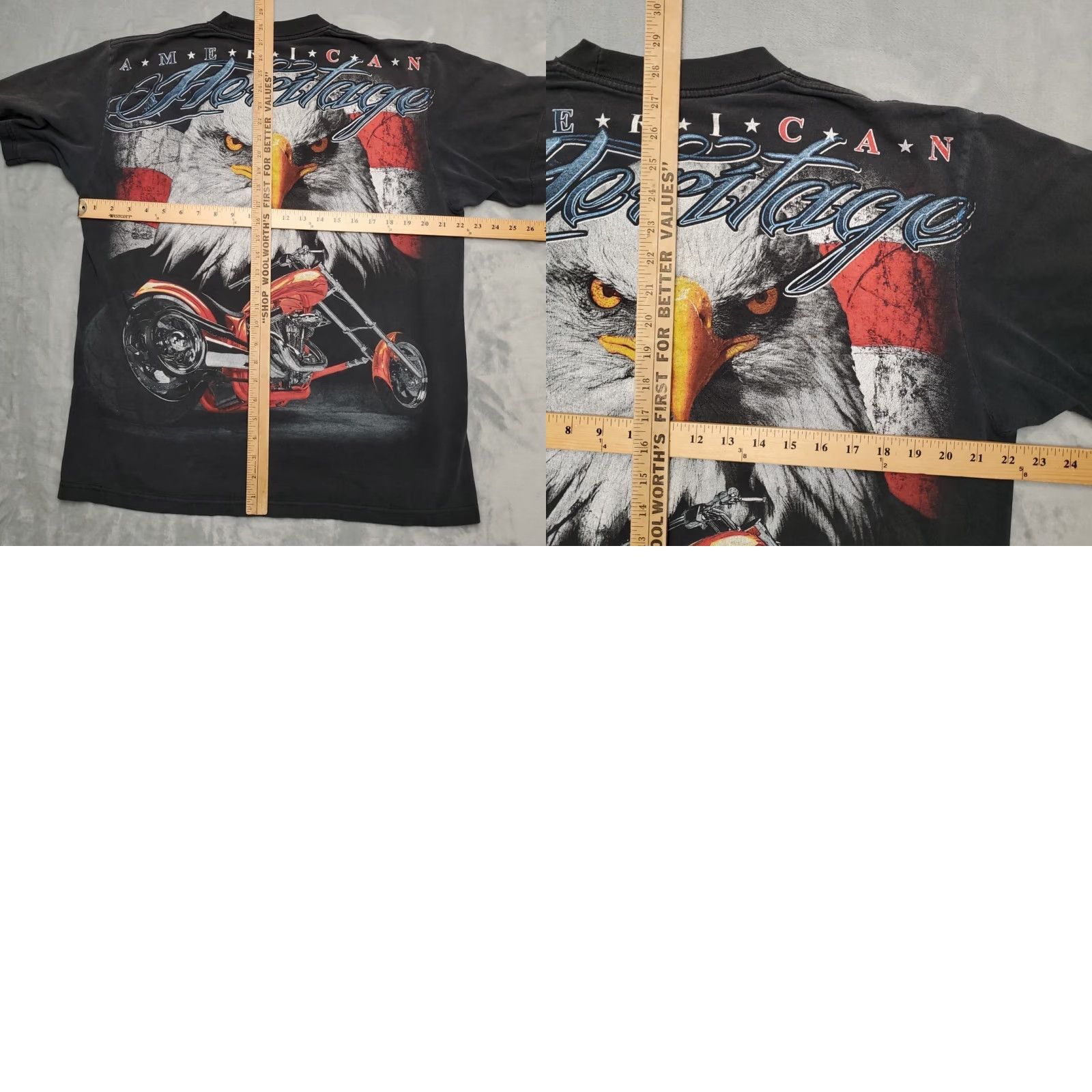 Vintage VINTAGE Motorcycle Shirt Men XL Black Crew Neck Jersey Graphic Print Retro Y2K TEE Size US XL / EU 56 / 4 - 8 Thumbnail
