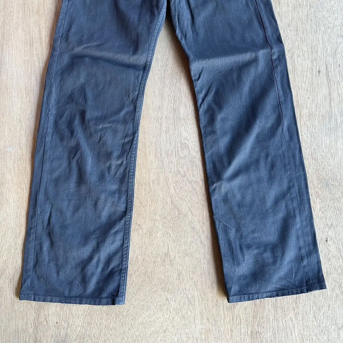 Donna Karan Y2K DKNY TROUSERS 5-POCKET JEANS BLANK JAPANESE VTG PANTS Size US 29 - 4 Thumbnail