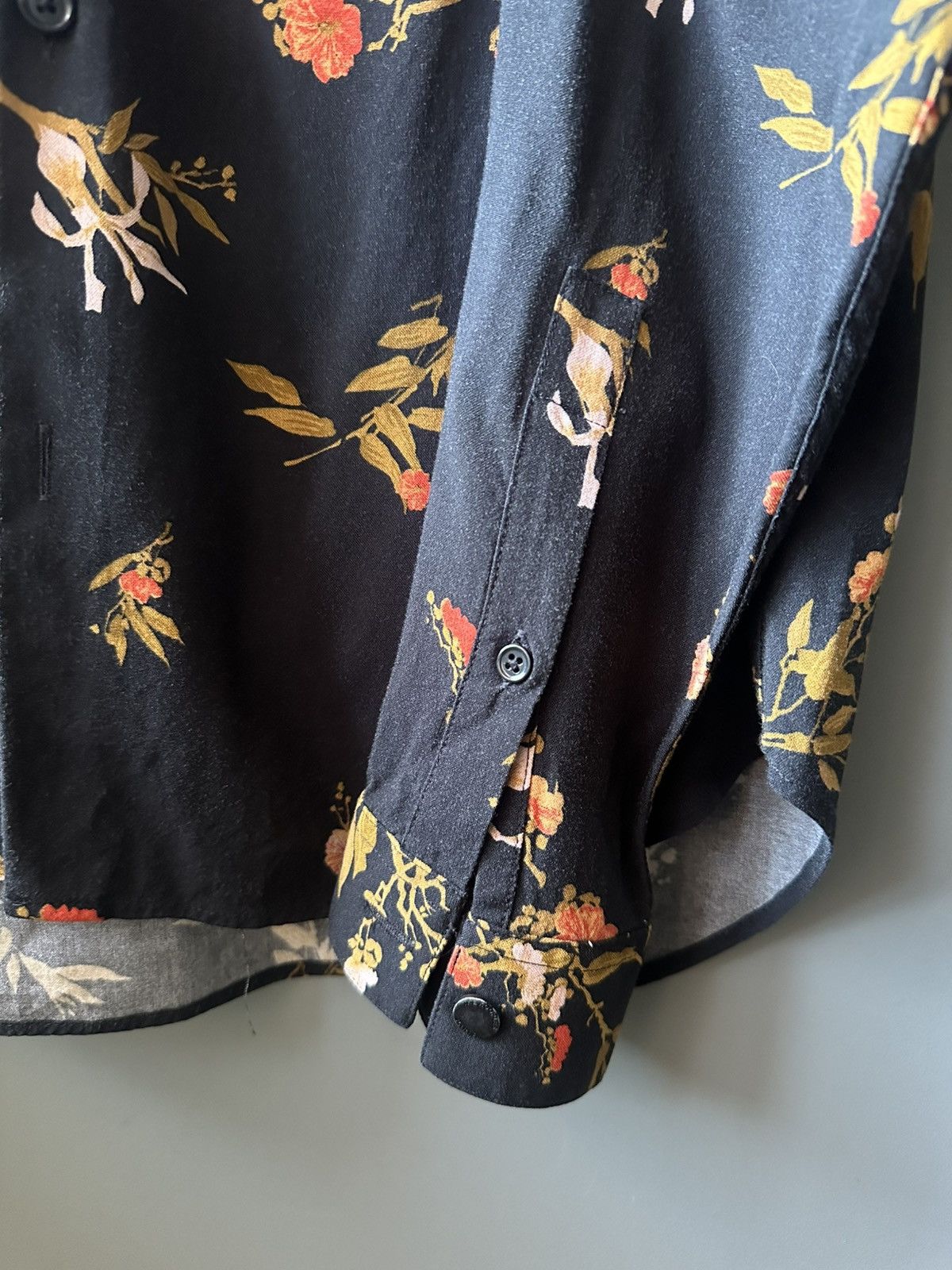 The Kooples THE KOOPLES PARIS Floral Pattern Viscose Shirt Relaxed M Size US M / EU 48-50 / 2 - 4 Thumbnail