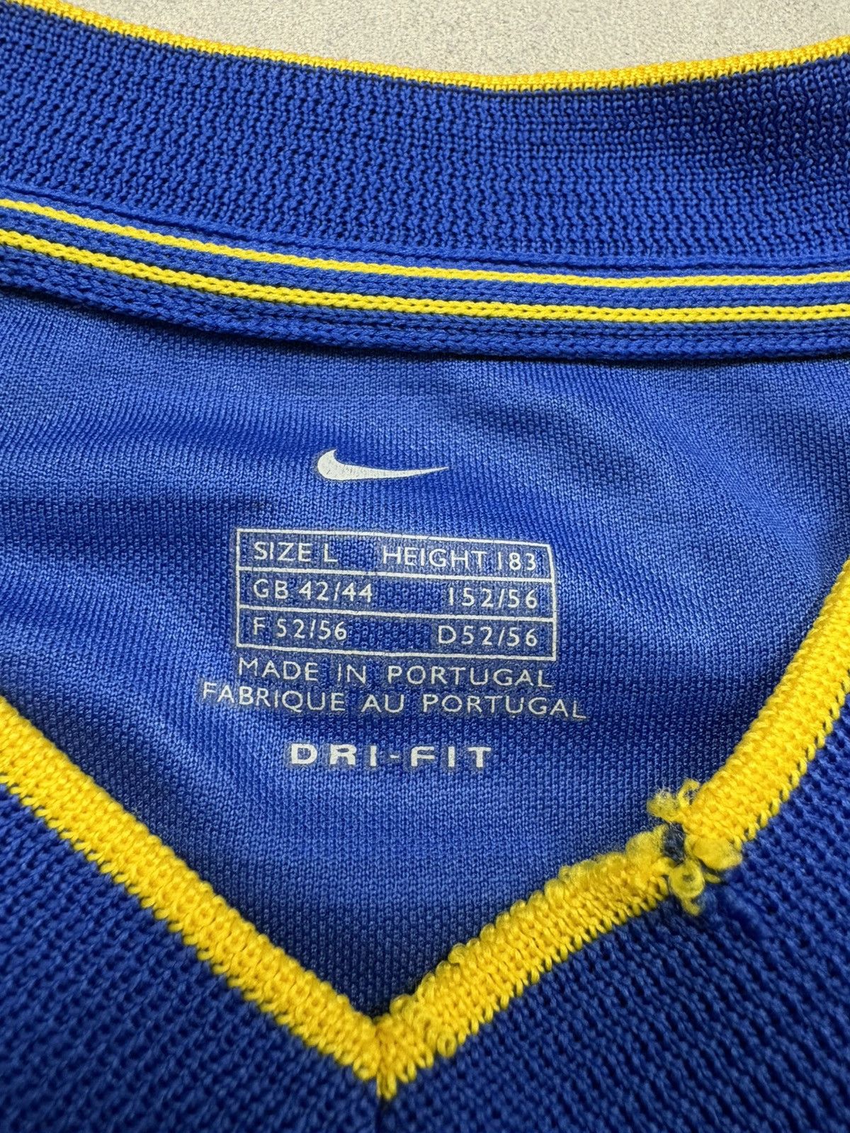 Nike Nike Leeds 2001/2003 Vintage Strongbow Football Jersey Shirt Size US L / EU 52-54 / 3 - 15 Thumbnail