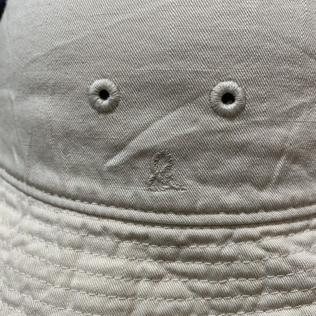 45rpm Rare 45rpm Logo White Bucket Hat Size ONE SIZE - 6 Thumbnail