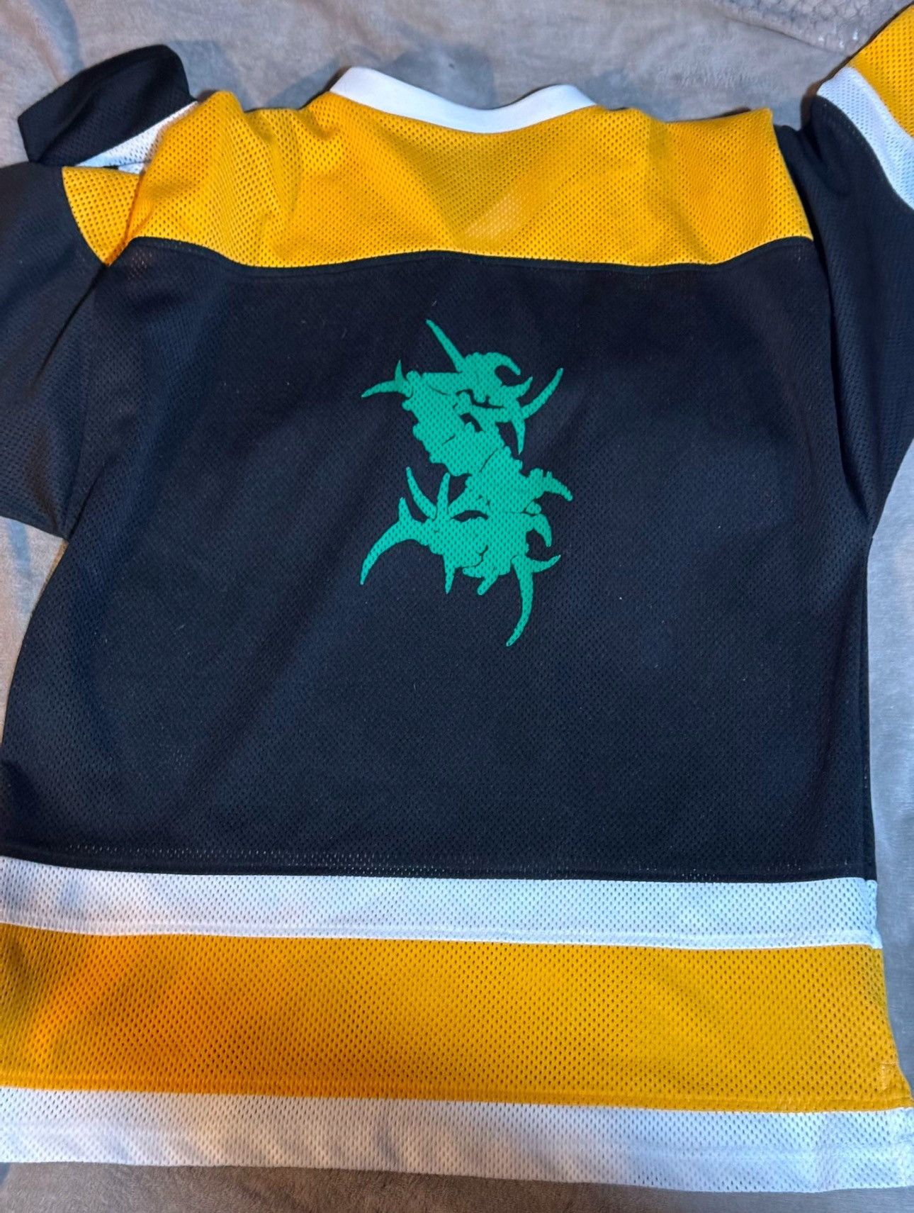 Vintage Rare Vintage Sepultura Hockey Jersey Size US L / EU 52-54 / 3 - 2 Thumbnail