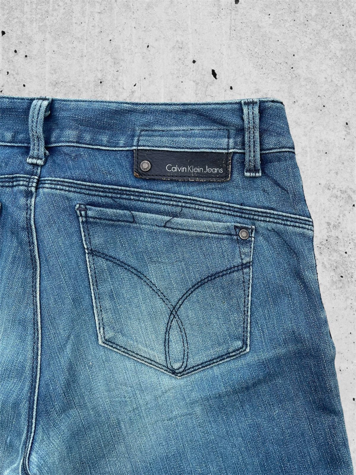 Calvin Klein × Jean 🔥 Calvin Klein Jeans Distressed Denim W29🔥 Size 29" - 13 Thumbnail