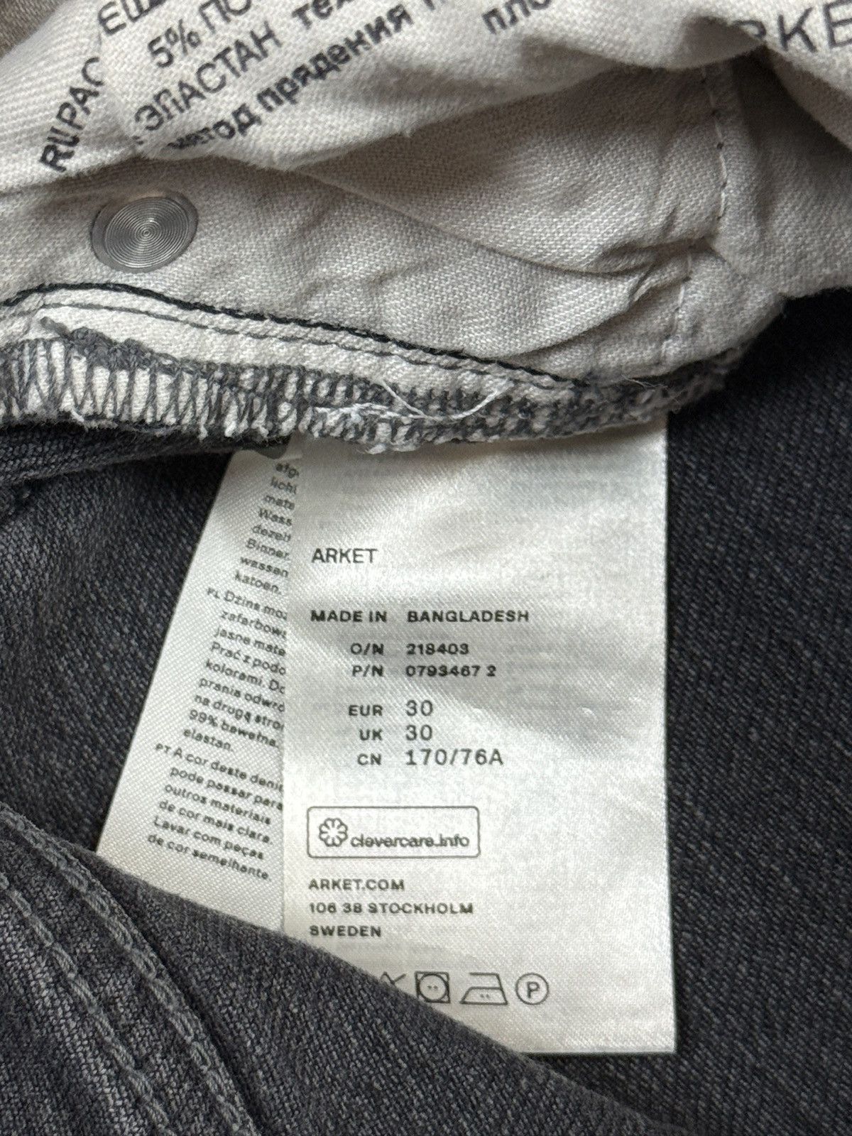 Arket Arket flared black washed jeans Y2K basic Size 30" / US 8 / IT 44 - 9 Thumbnail