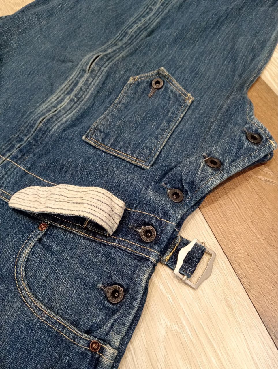 Kapital KAPITAL DENIM WORKER OVERALLS - SIZE XS BLUE Size US 31 - 7 Thumbnail
