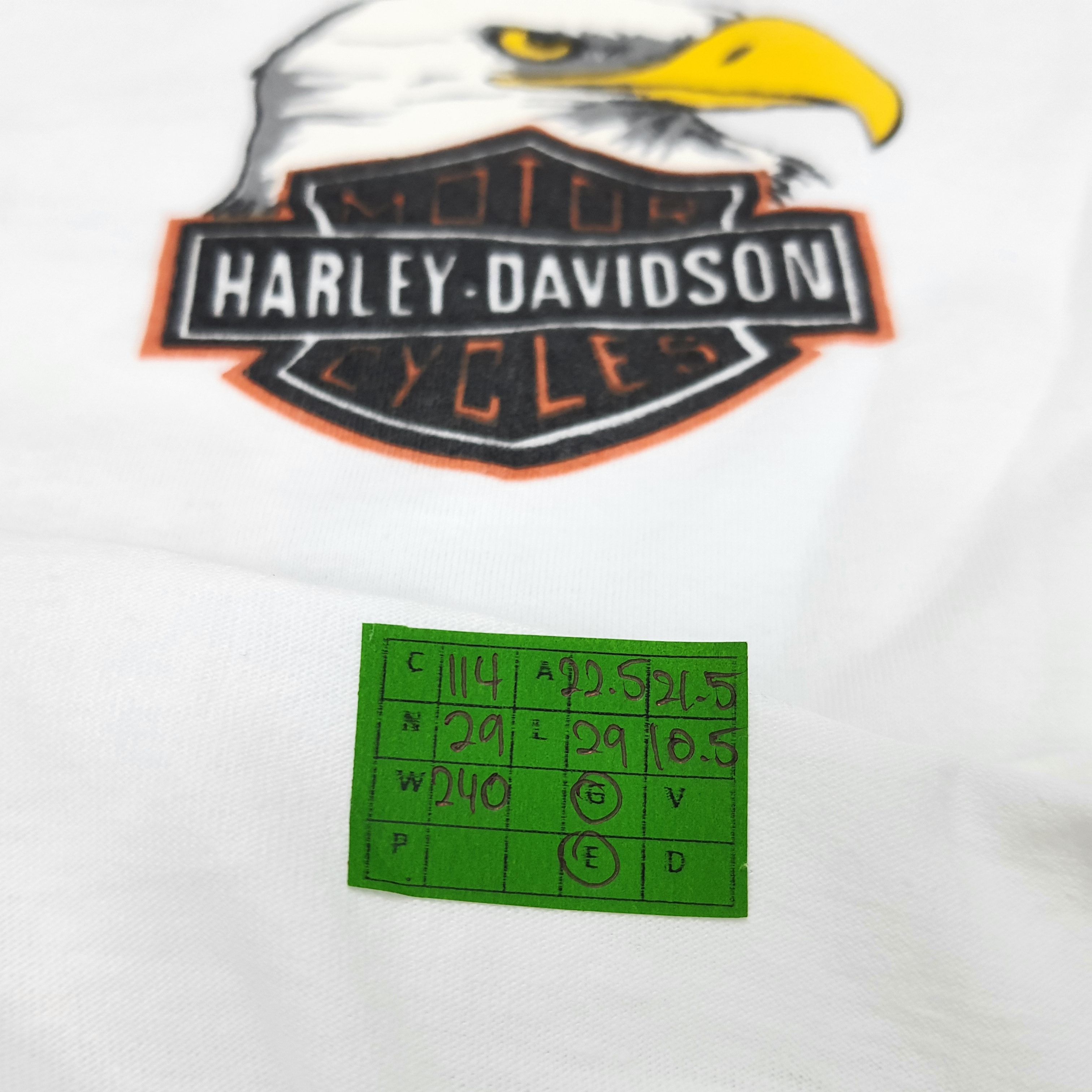 Harley Davidson × Vintage Vintage Harley-Davidson Cancun Maxico Bikers T-shirt Size US L / EU 52-54 / 3 - 7 Thumbnail