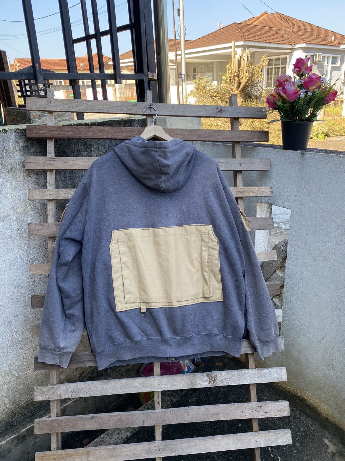 Carhartt Vintage Distressed Carhartt Reworked Utility Hoodie Jacket Size US XXL / EU 58 / 5 - 7 Thumbnail