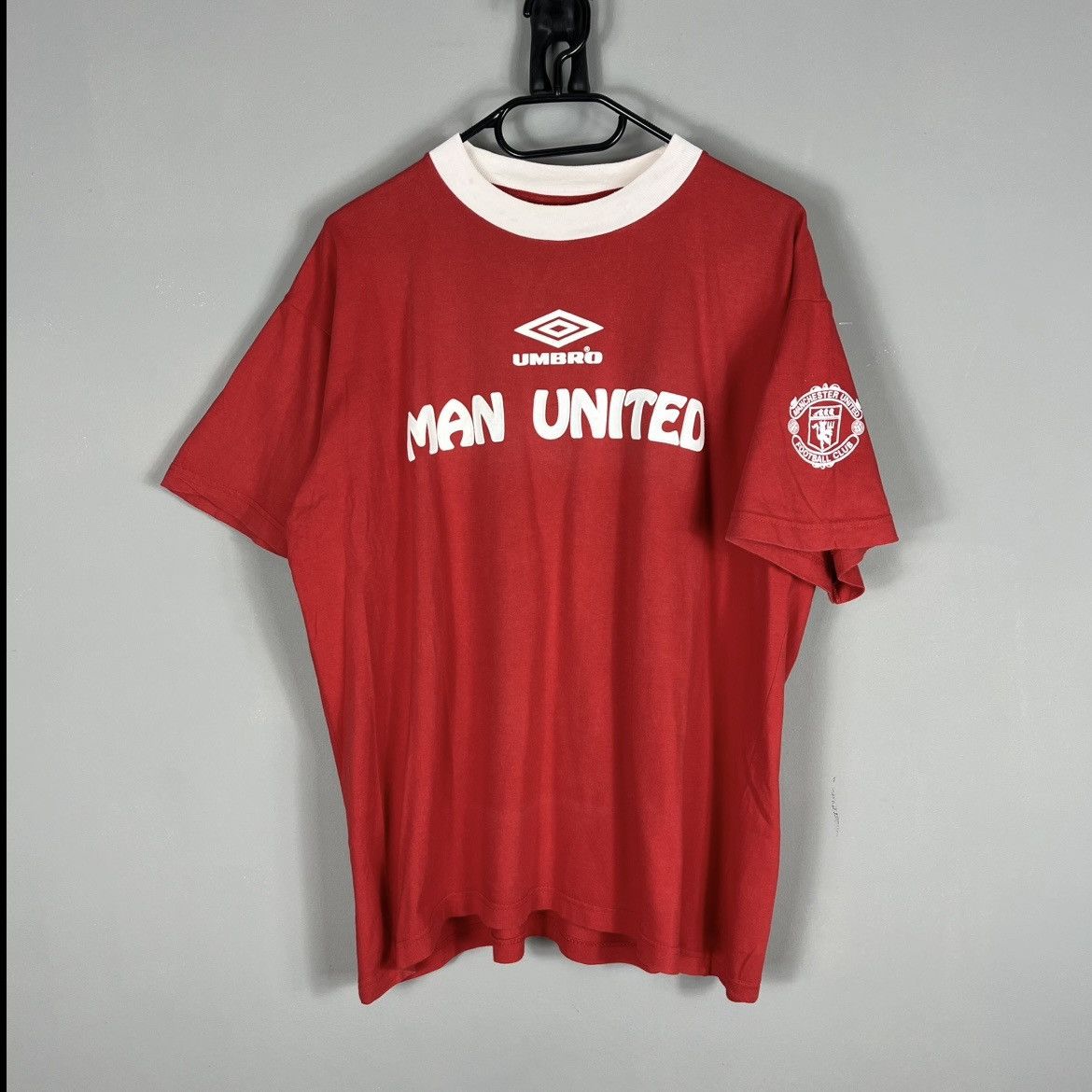 Umbro Umbro Manchester United 94/95 Football Training Tee T-shirt Size US M / EU 48-50 / 2 - 1 Thumbnail