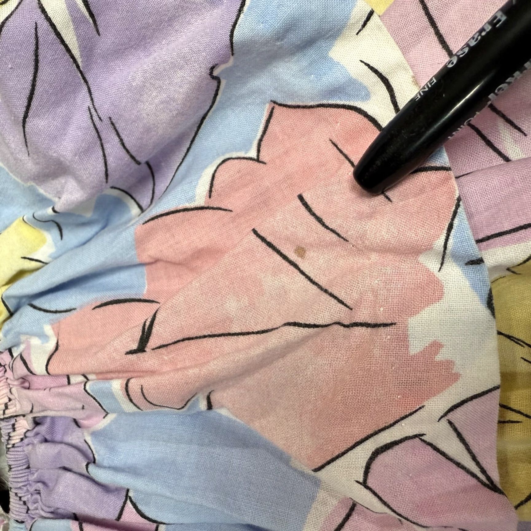 Vintage VINTAGE David Brown Pastel Pink Blue Floral Shift Dress M Sleeveless Women XS? Size M / US 6-8 / IT 42-44 - 7 Thumbnail