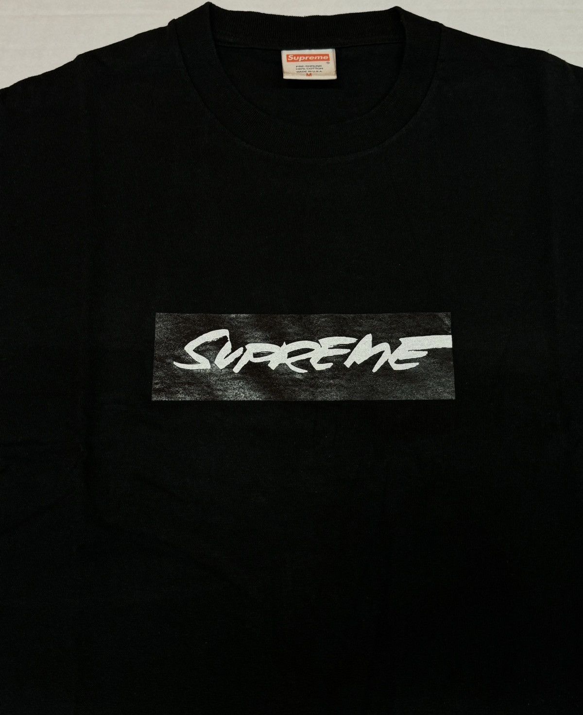 image of Supreme Futura Box Logo Tee 2006 in Black, Men's (Size Medium)
