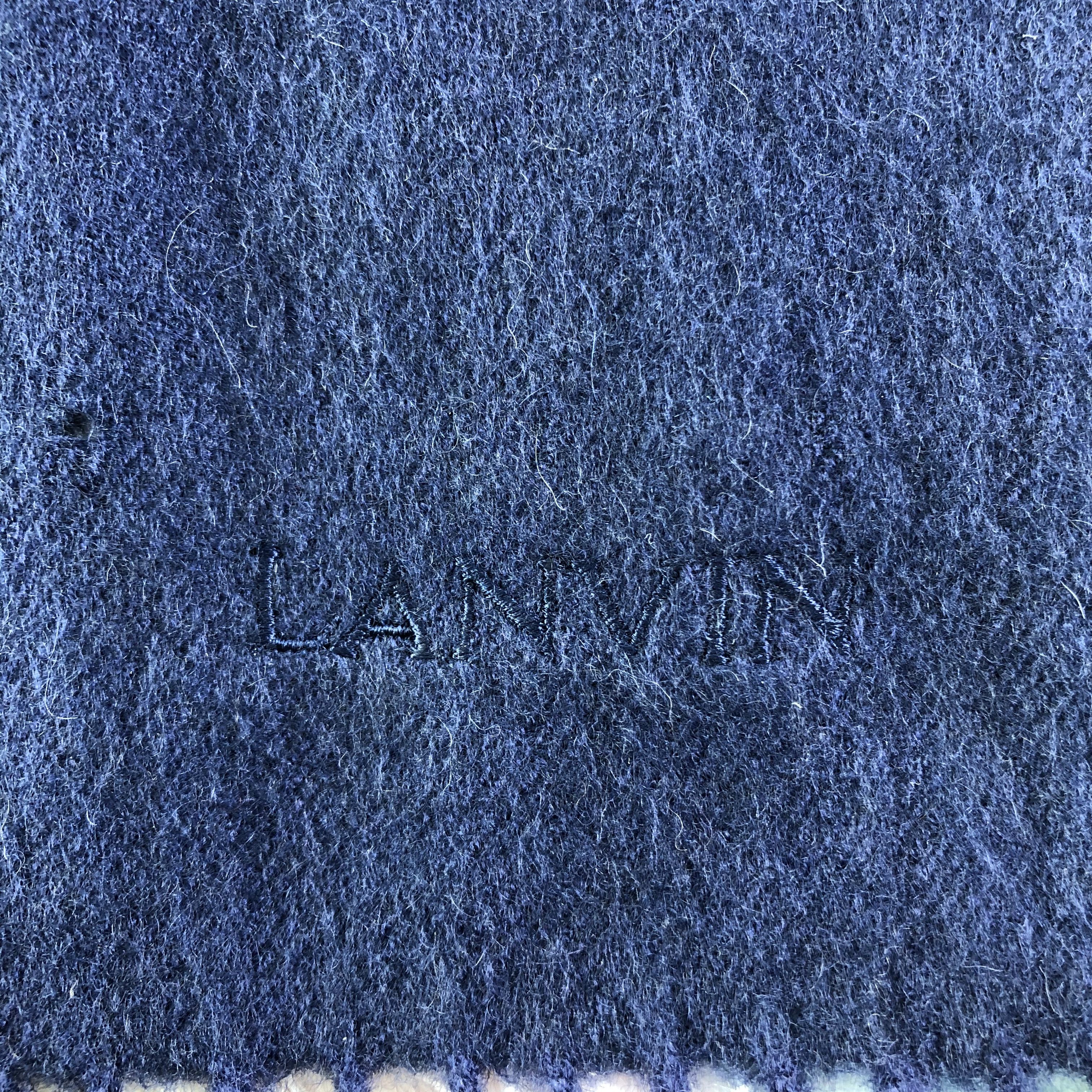 Lanvin × Vintage Lanvin Scarf / Muffler / Neckwear - KM131 Size ONE SIZE - 6 Thumbnail