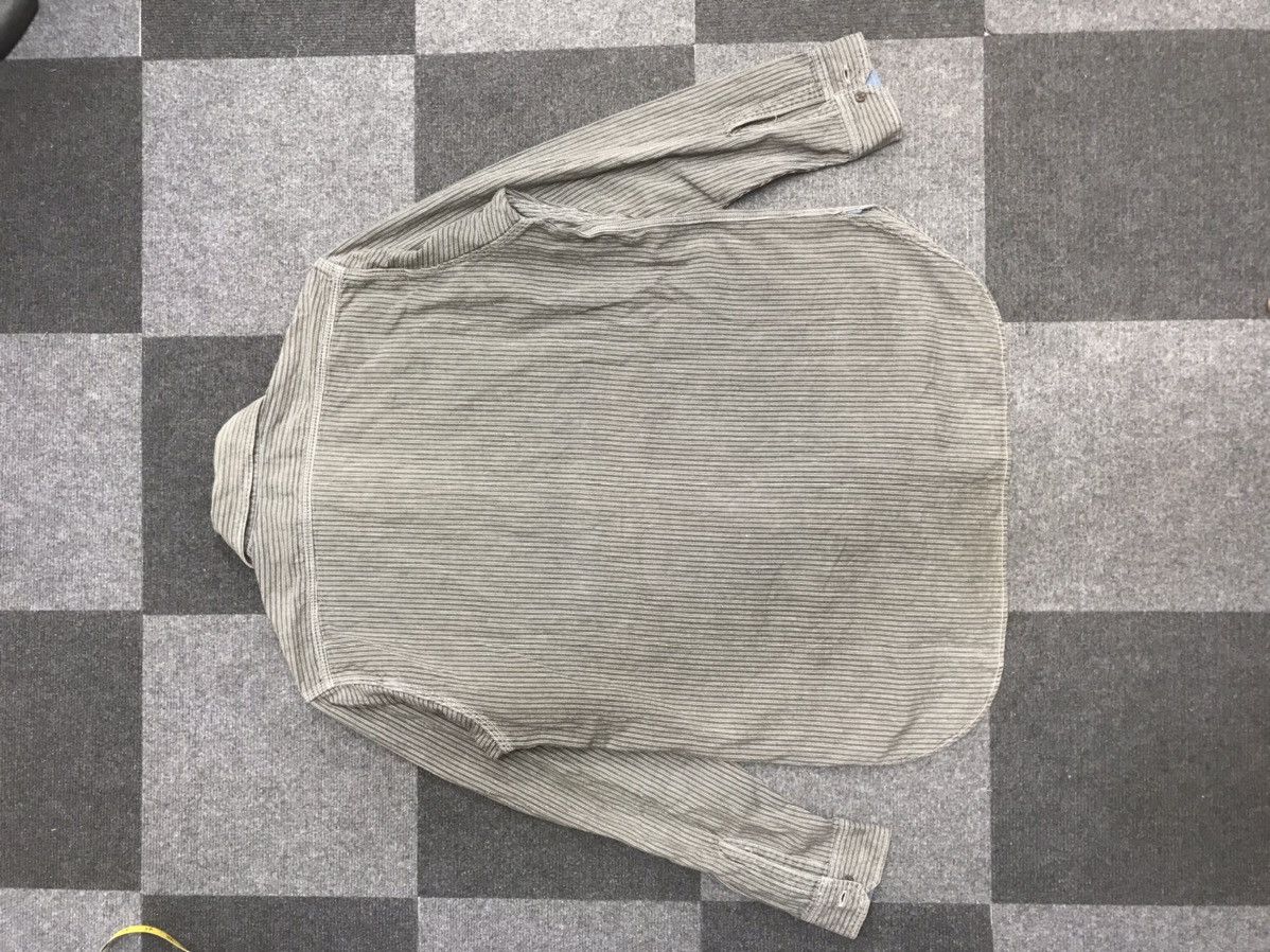 Japanese Brand SUGAR CANE Very Rare Pockets Toyo Enterprise Stripe Shirt Size US L / EU 52-54 / 3 - 10 Thumbnail