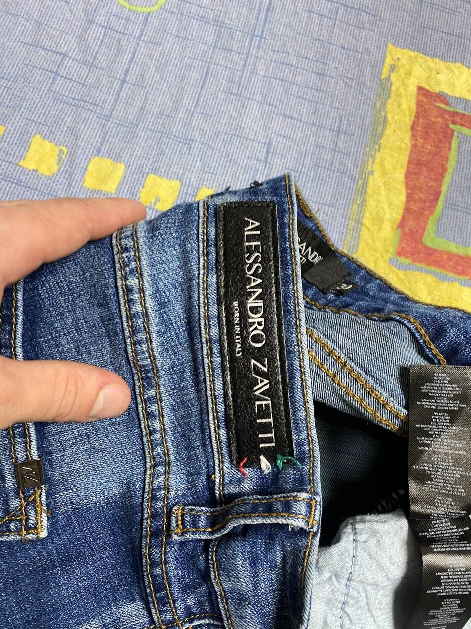 Vintage Alessandro Zavetti Pants Size US 30 / EU 46 - 18 Thumbnail