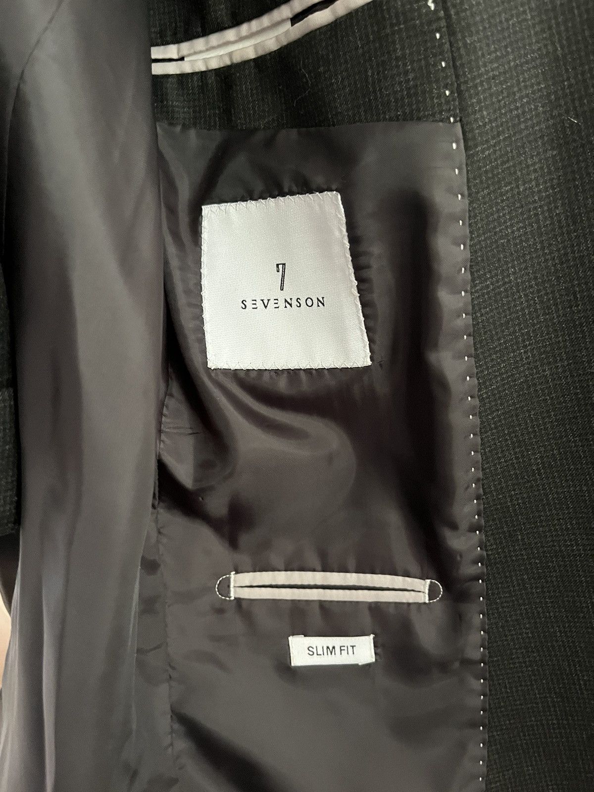 Other Black suit worn once Size 48R - 3 Thumbnail