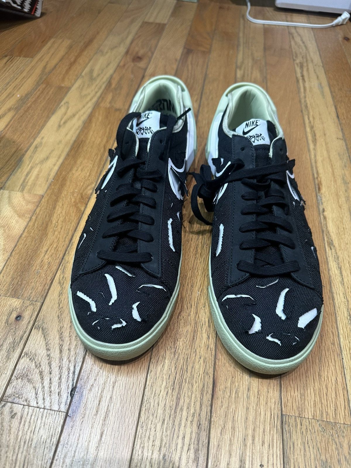Nike Nike Blazer Low x Acronym Black Olive Visit - Aura Size NEW Size US 13 / EU 46 - 1 Thumbnail
