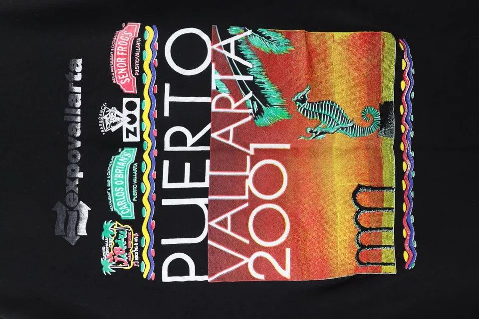 Vintage Vintage Y2K Streetwear Puerto Vallarta 2001 Party T-Shirt Size US XL / EU 56 / 4 - 8 Thumbnail