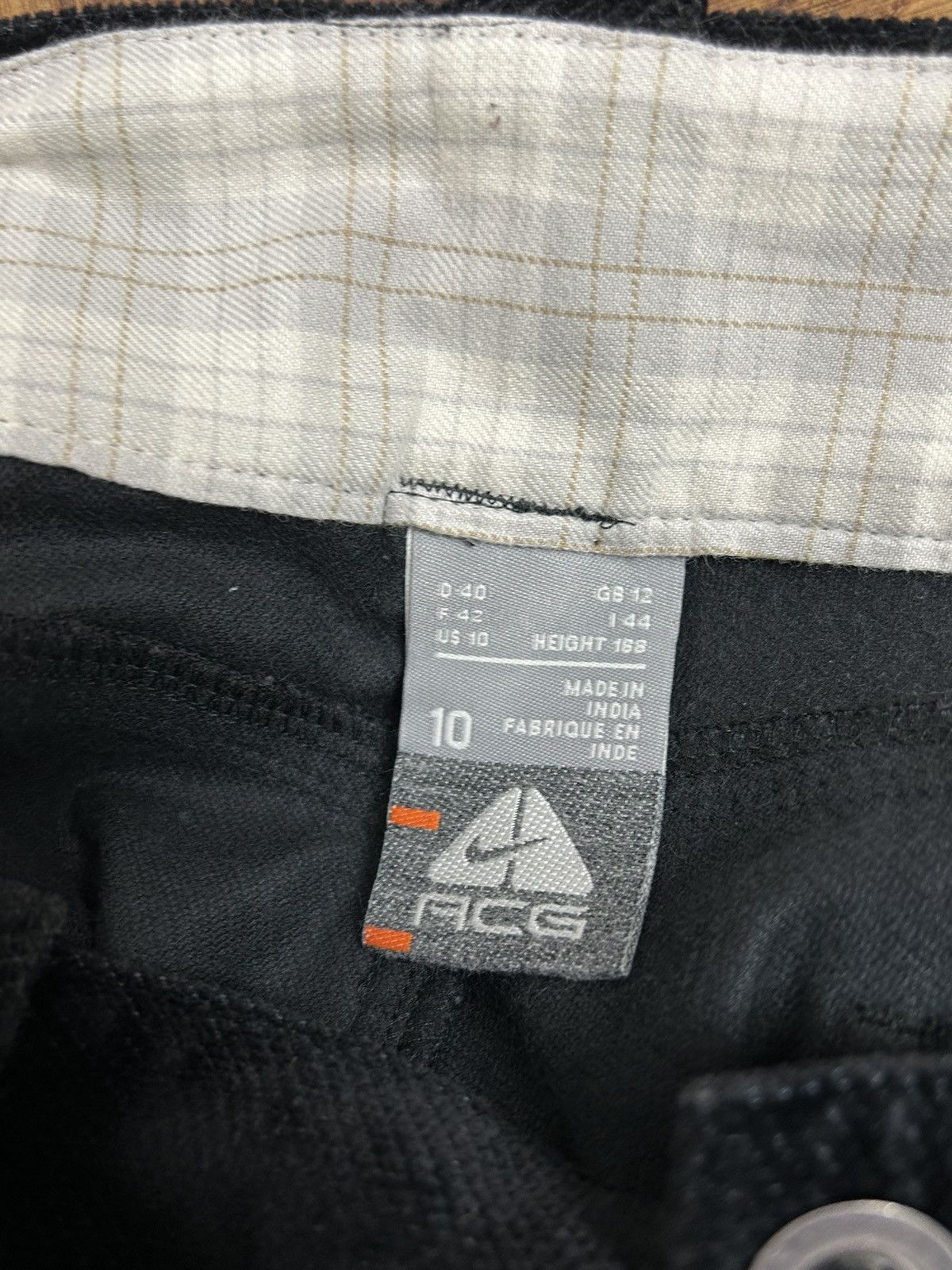 Nike 00s Vintage Nike ACG Soft Velvet Outdoor Pants Trousers Size 32" / US 10 / IT 46 - 9 Thumbnail