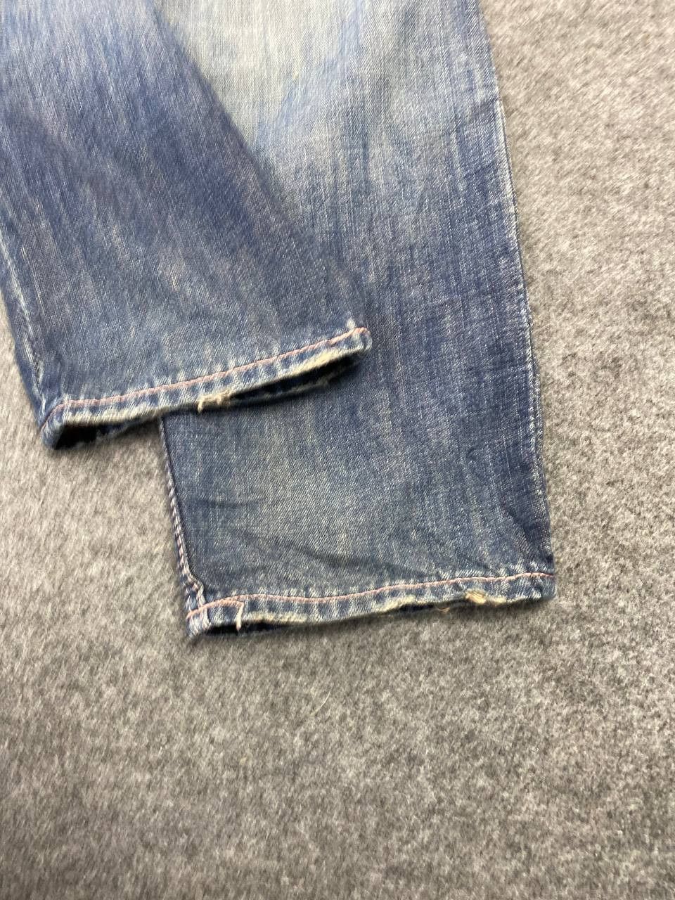 Japanese Brand brappers distressed denim nice design Size 32" / US 10 / IT 46 - 8 Thumbnail
